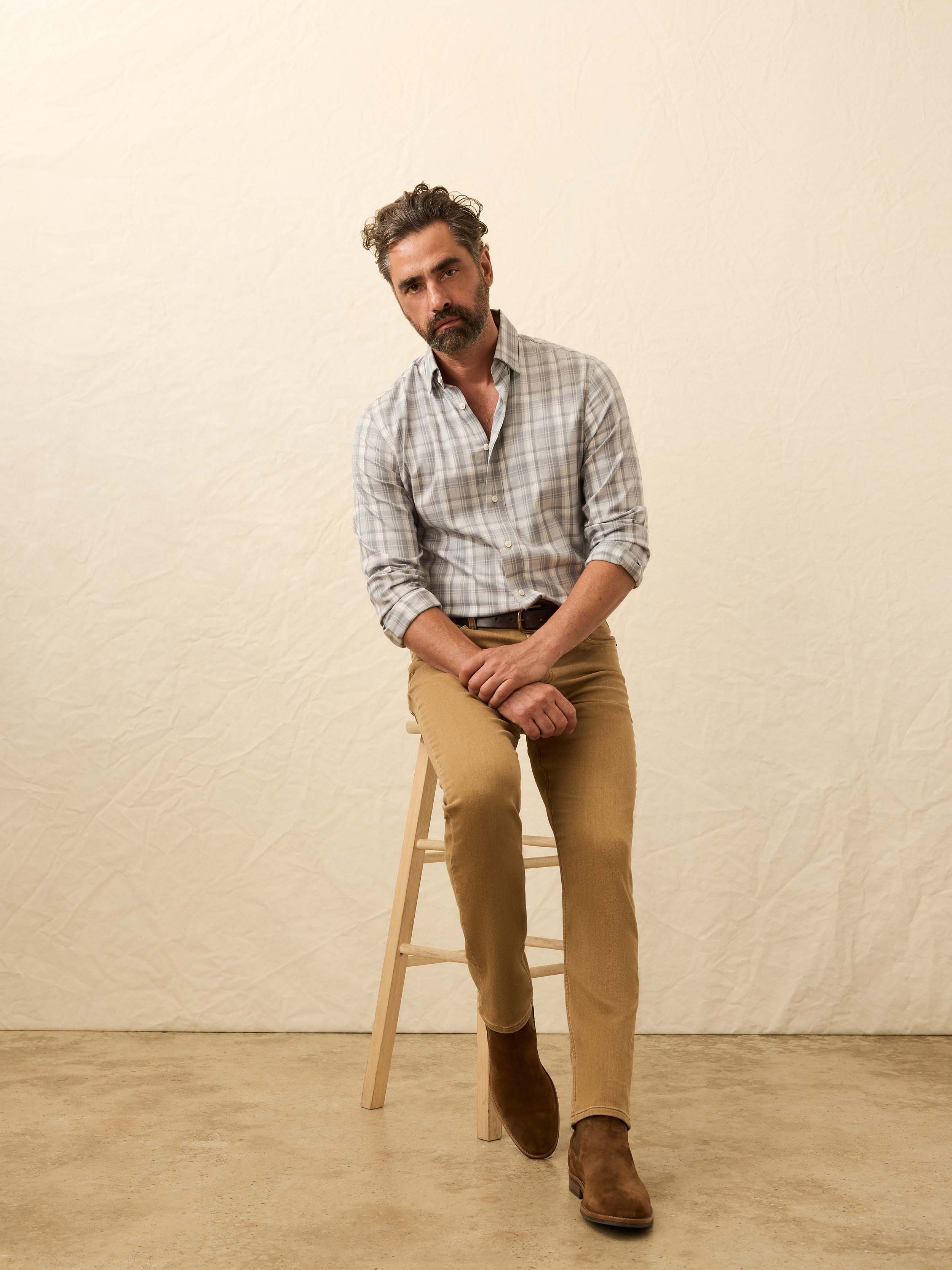 Movement™ Shirt - Grey Falls Plaid