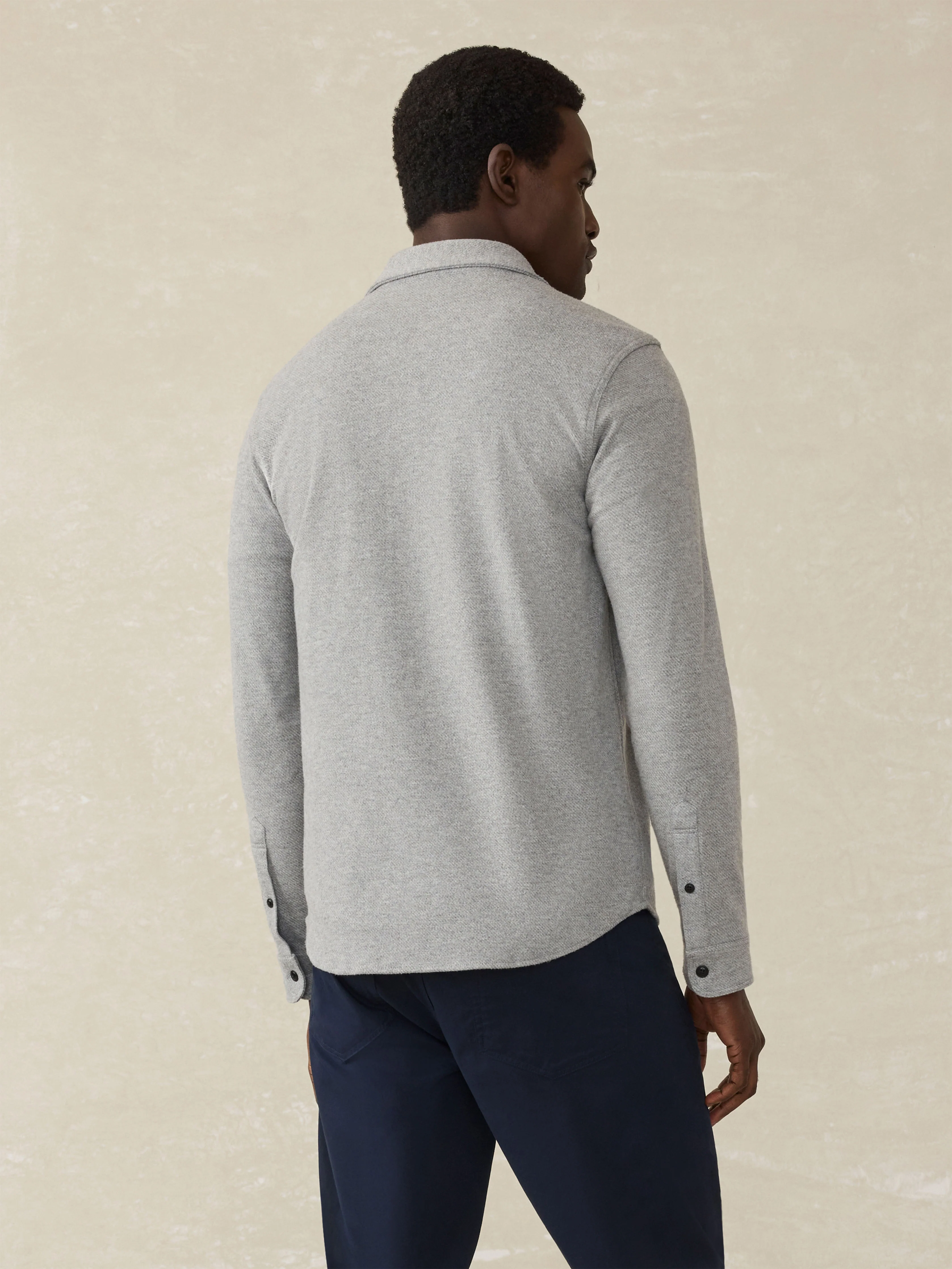 Legend™ Sweater Shirt (Tall) - Fossil Grey Twill