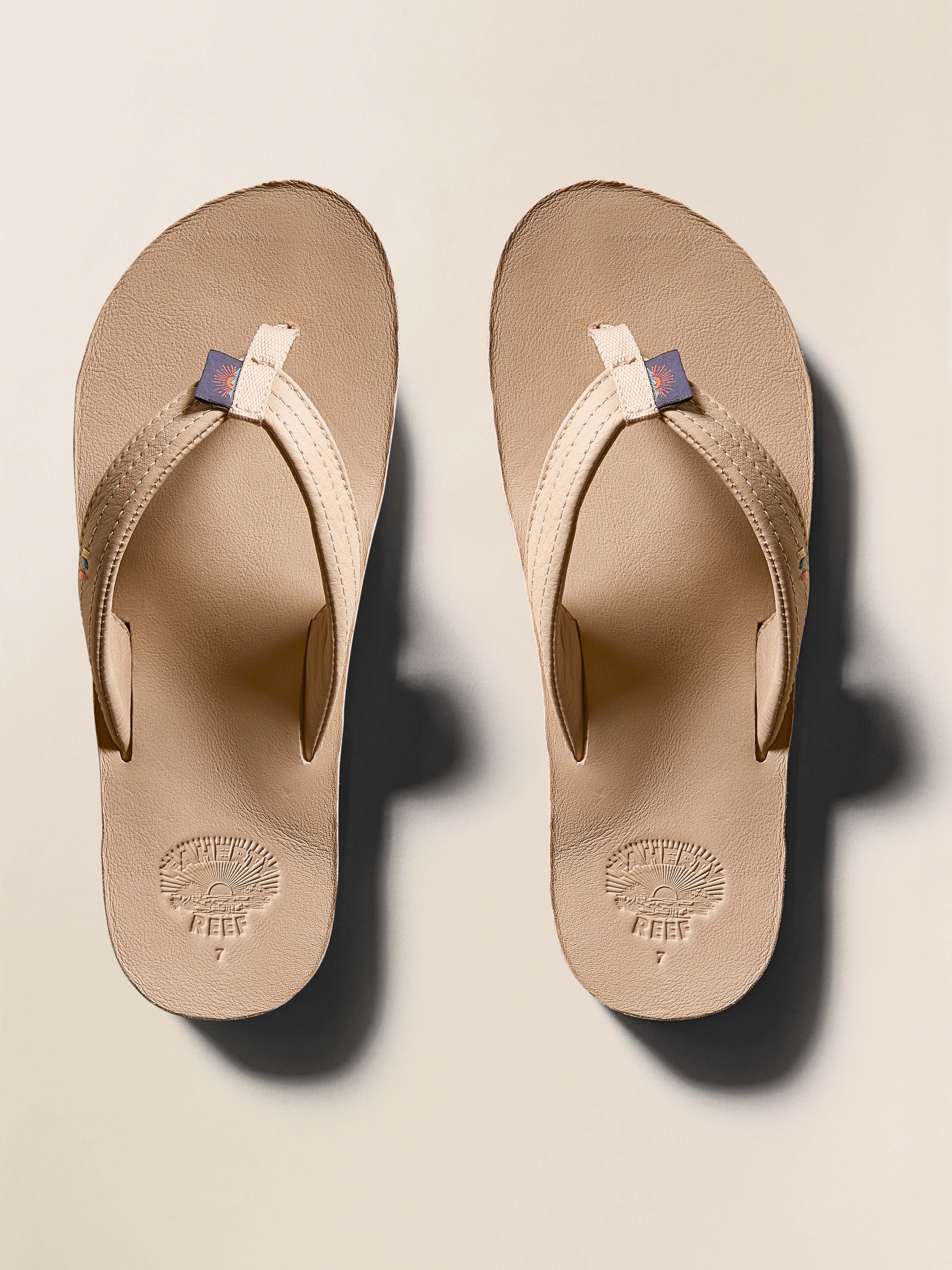 Faherty X Reef Drift Away Flip Flop - Cuban Sands