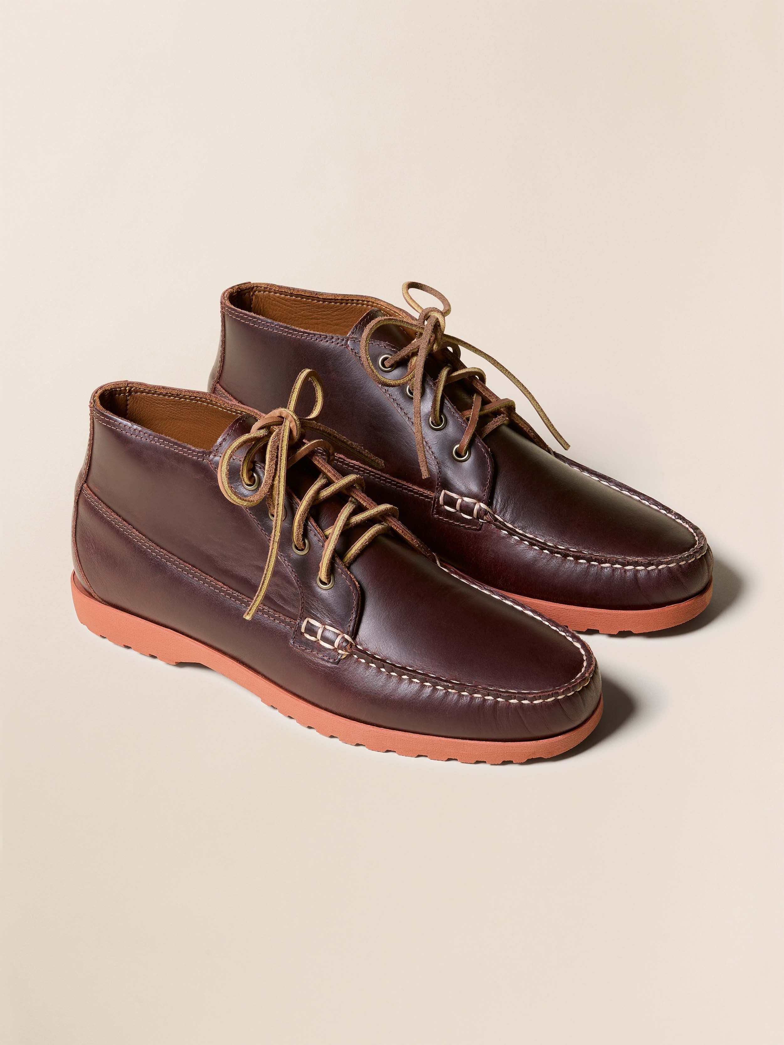 Quoddy X Faherty Telos Chukka - Brown Chromexcel