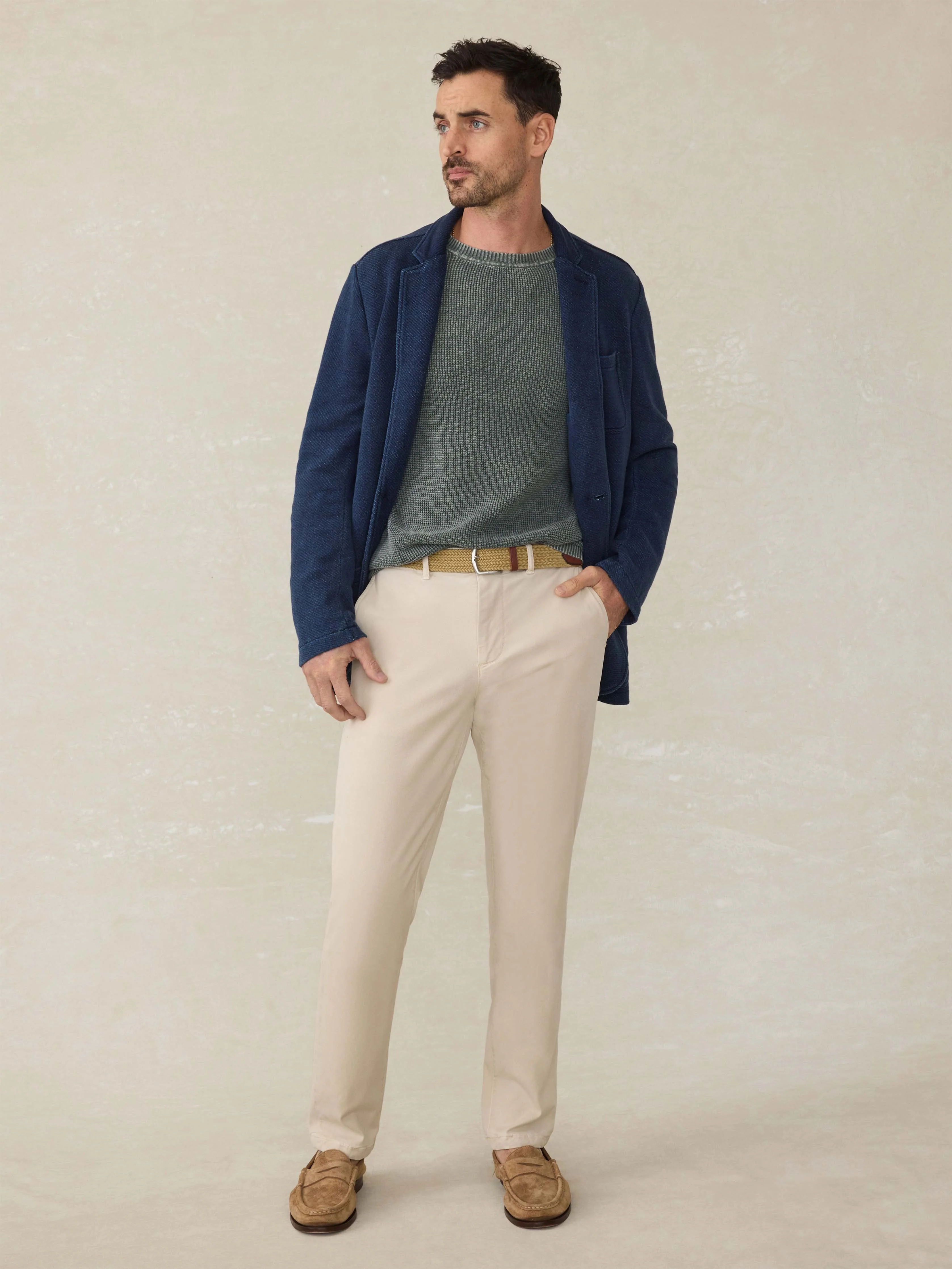 Inlet Knit Blazer - Hendricks Indigo Wash