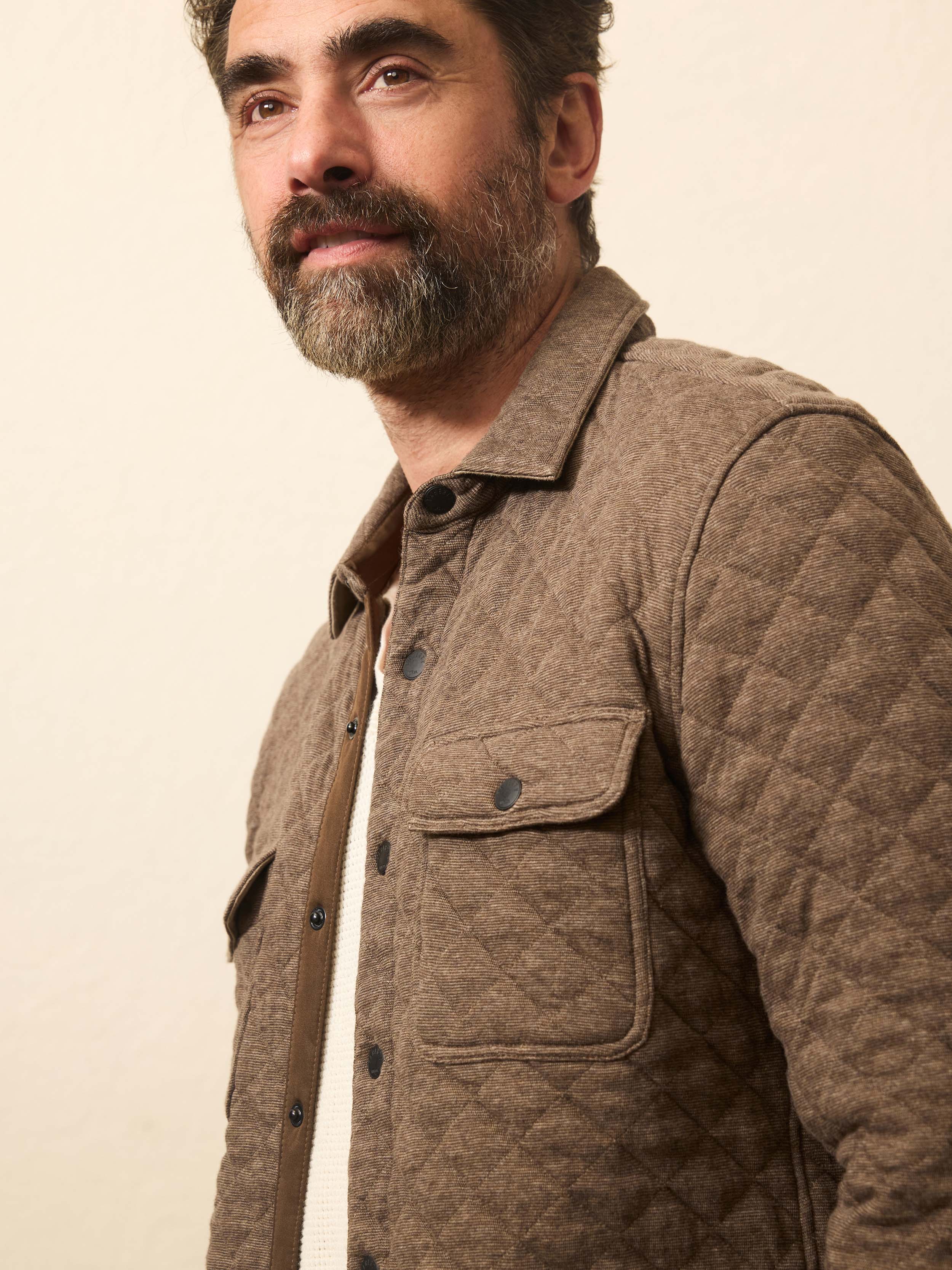 Epic Quilted Fleece CPO - Mountain Branch Heather