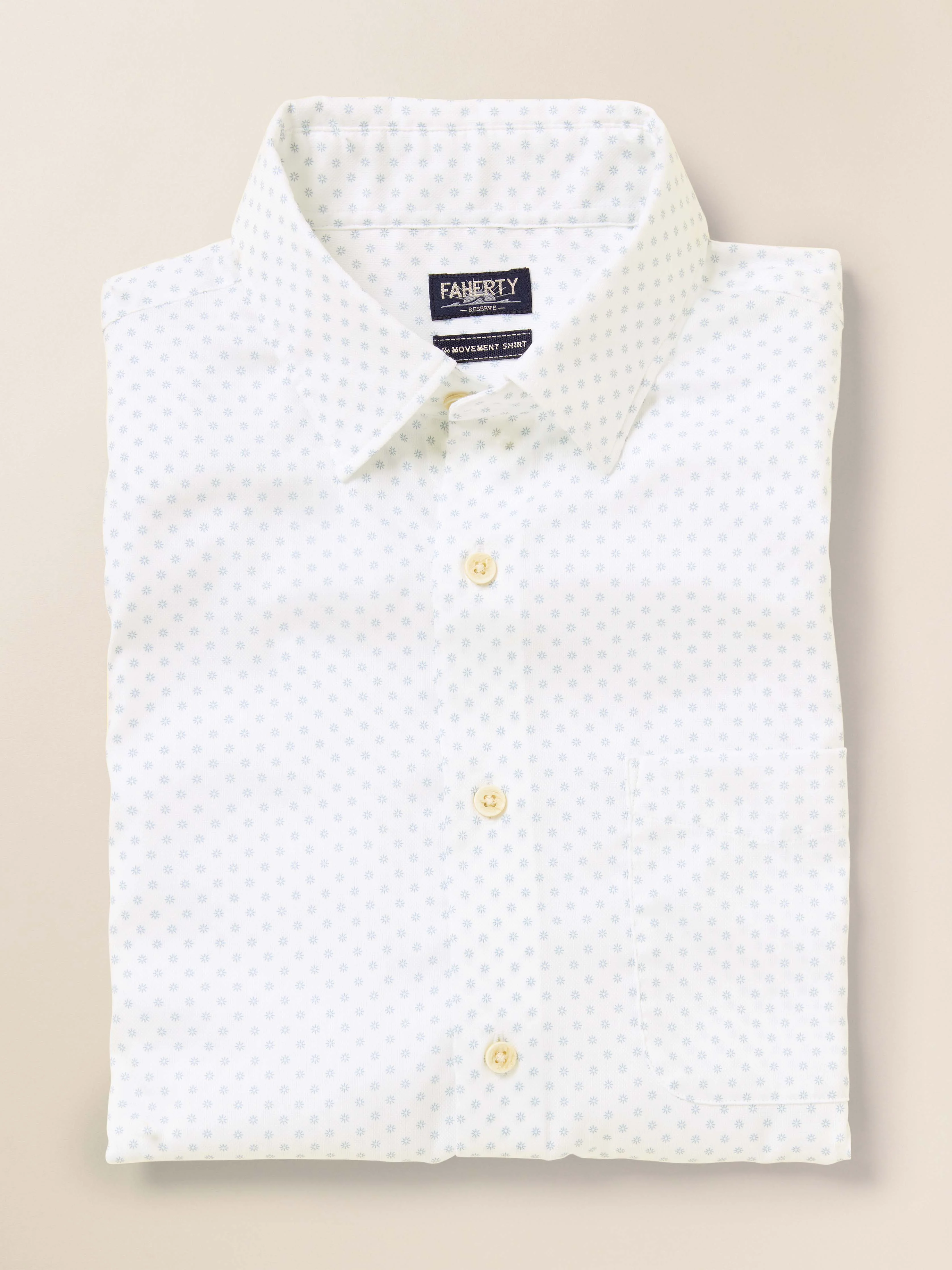 Short-Sleeve Movement™ Monterey Shirt - Mist Sunburst