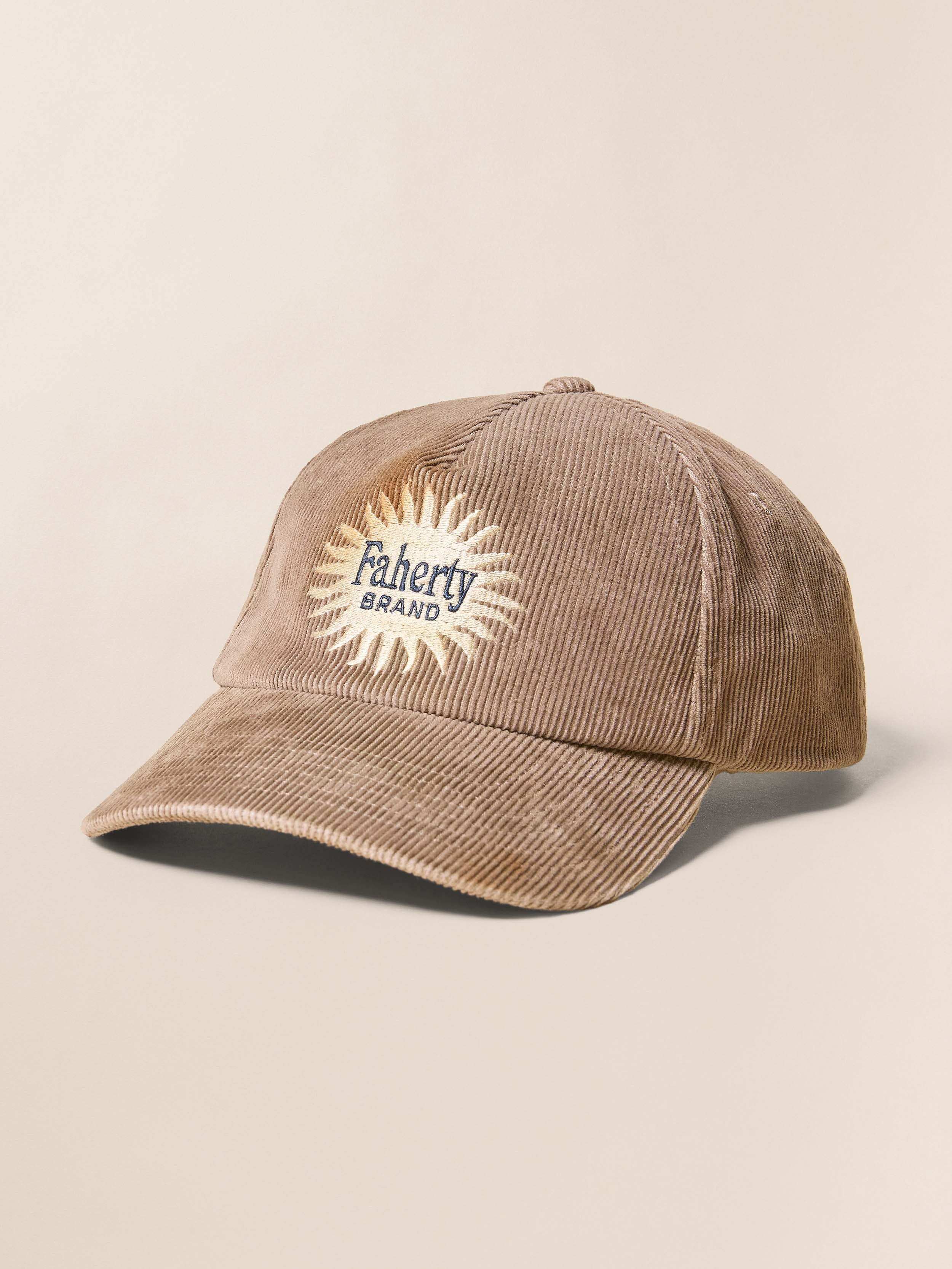 Vintage Cord Baseball Hat - Wood Smoke