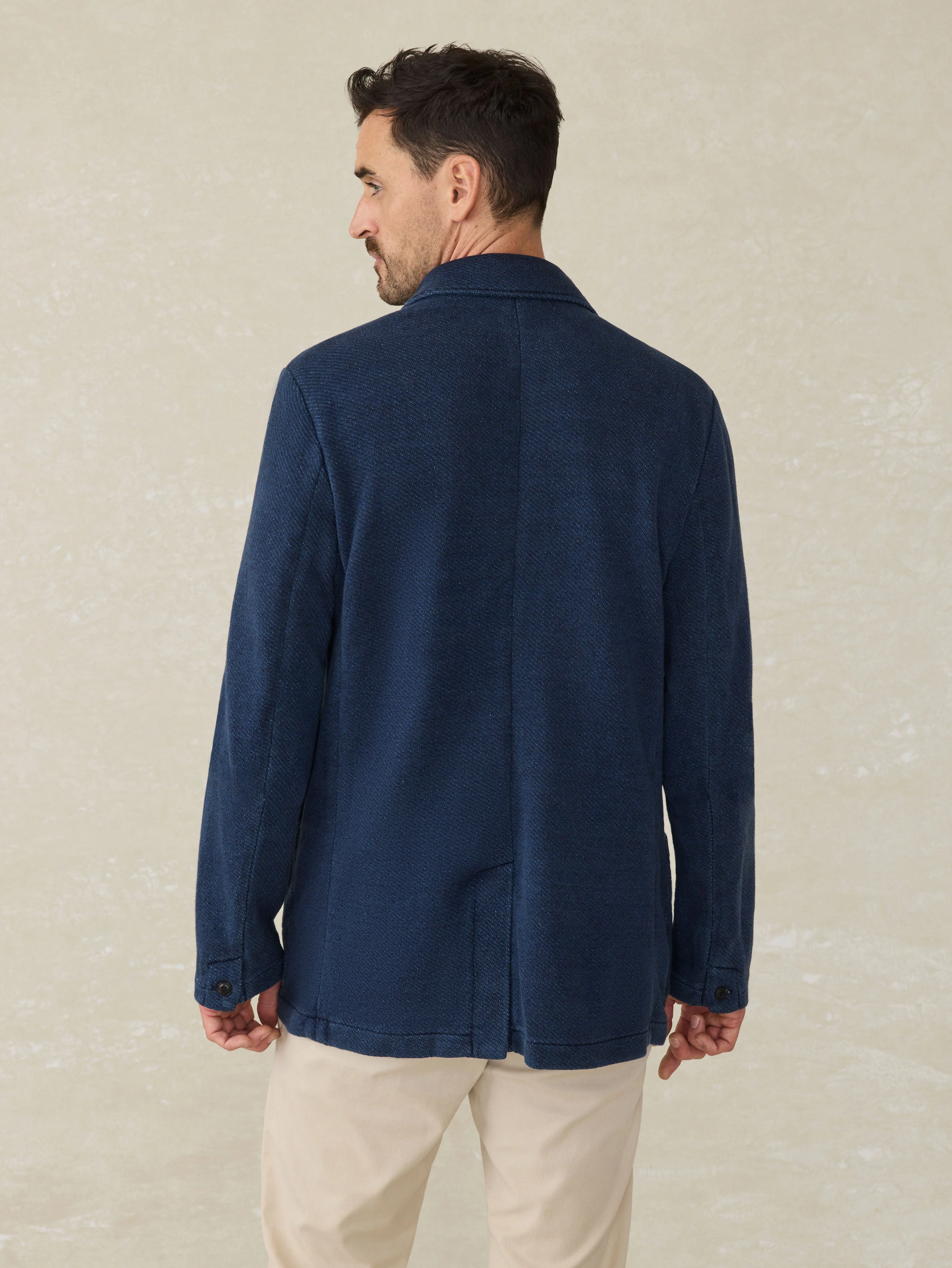Inlet Knit Blazer (Short) - Hendricks Indigo Wash