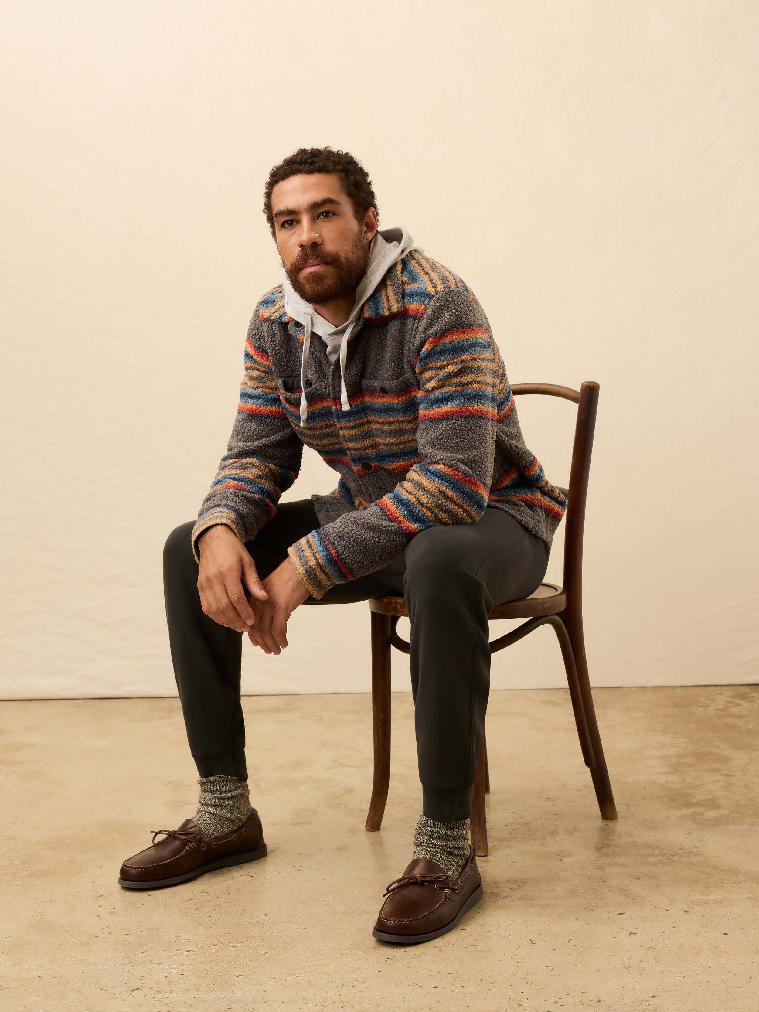 Range Fleece CPO - Buffalo Rock Stripe