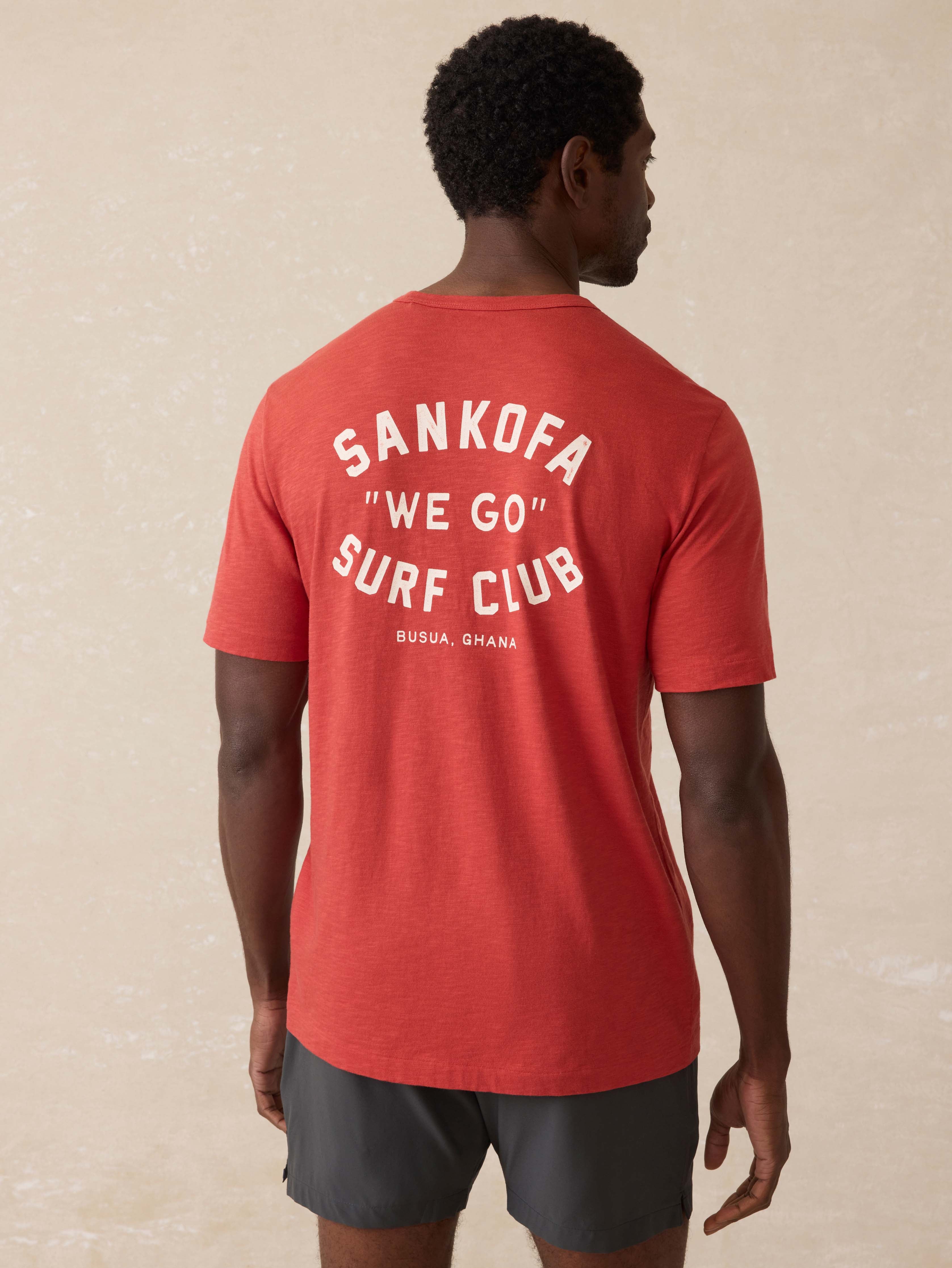 Surf Ghana Short Sleeve Logo Graphic Tee - Cavern Clay