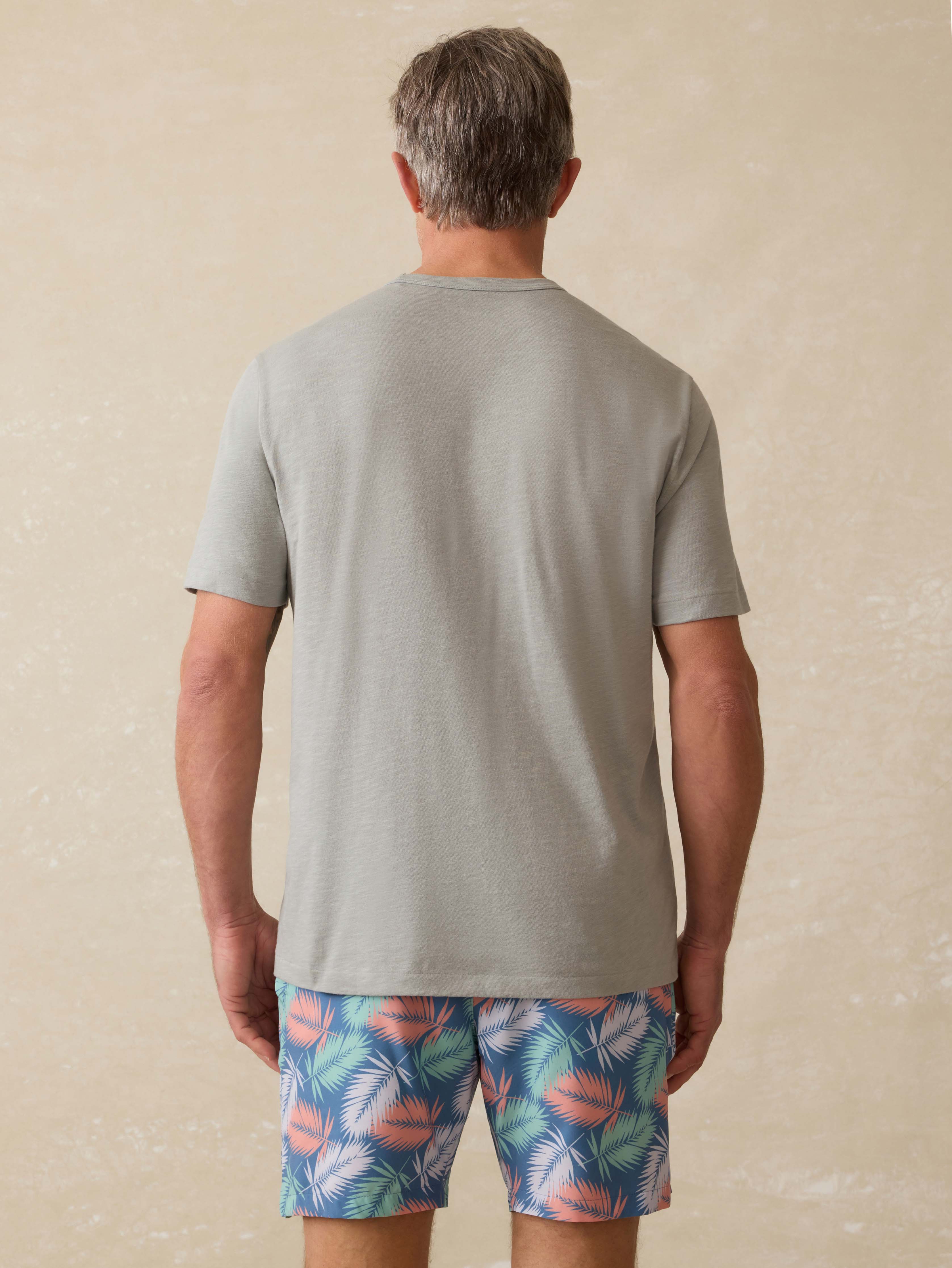 Sunwashed Regenerative Tee - Lakeshore Grey