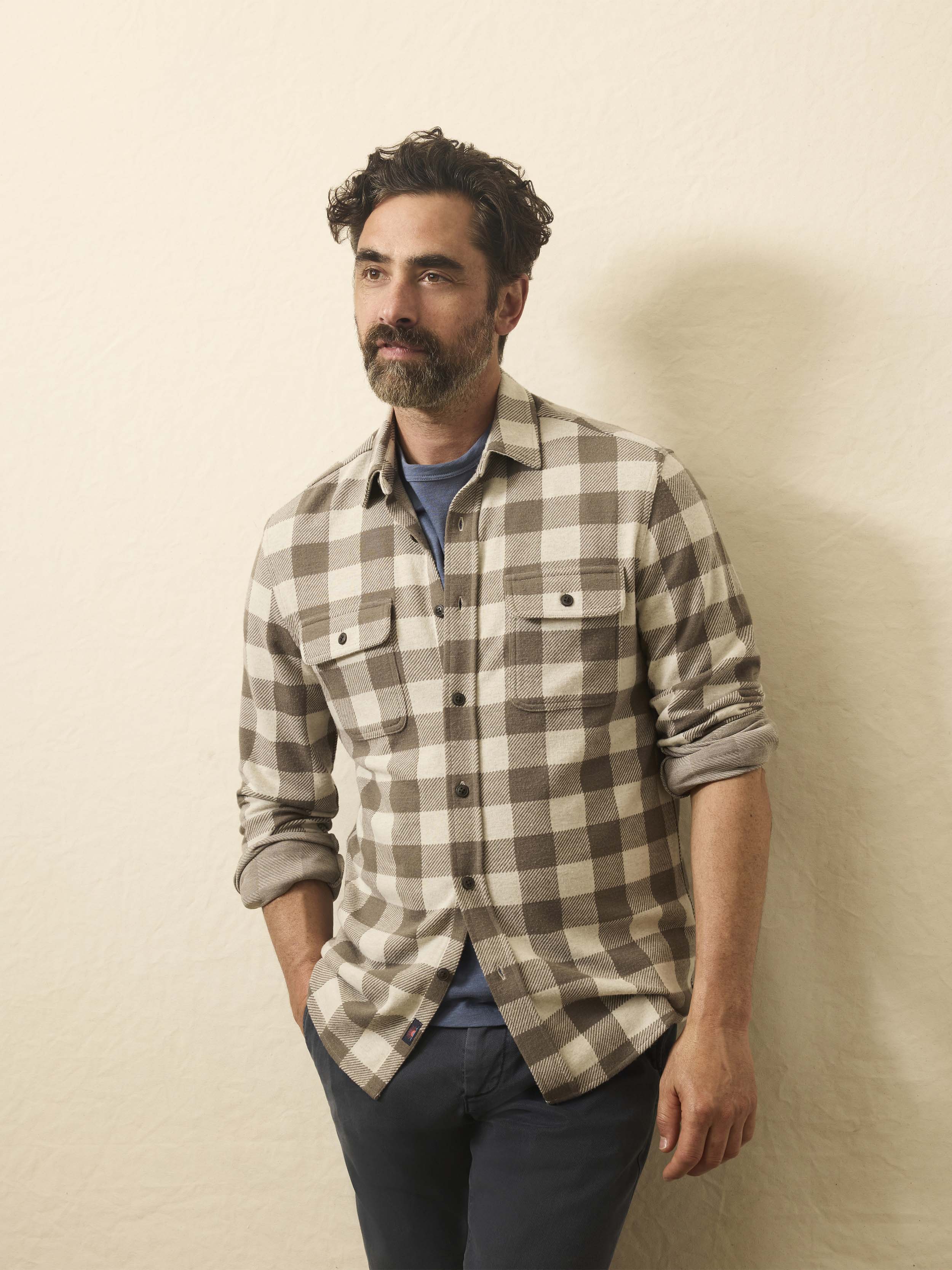 Legend™ Sweater Shirt - Brown Oat Buffalo