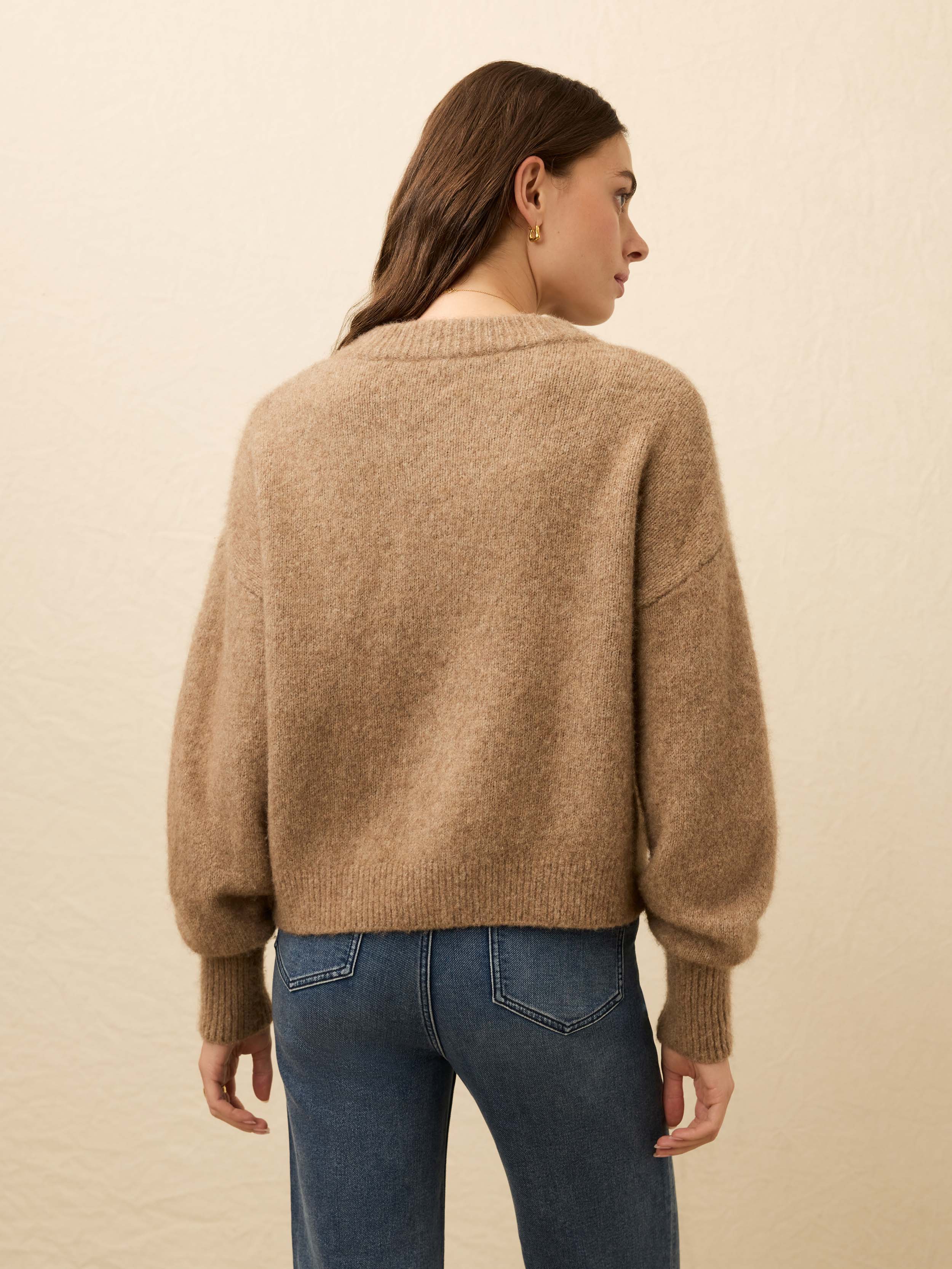 Alpine Cozy Cardigan - Toffee