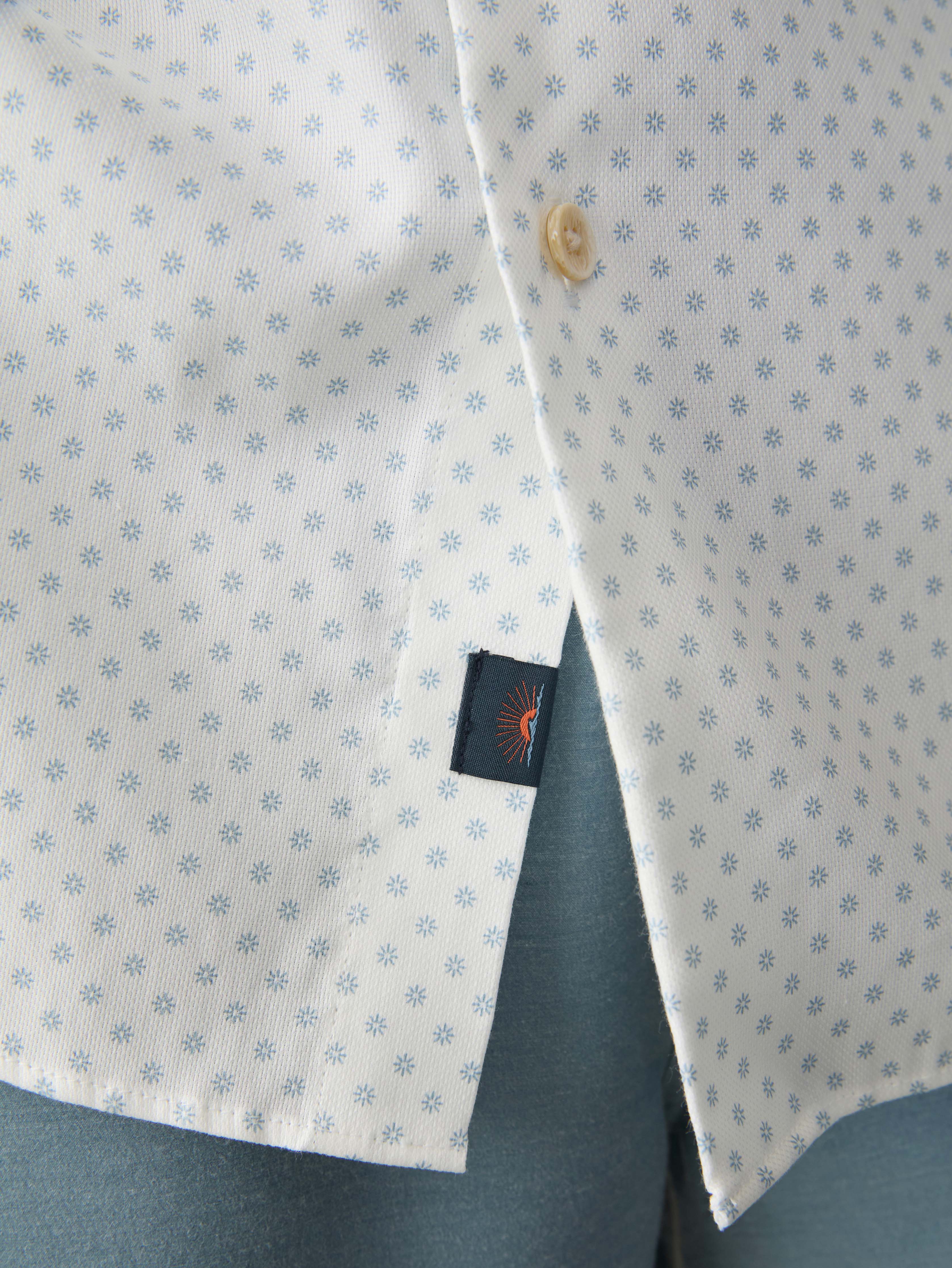 Short-Sleeve Movement™ Monterey Shirt - Mist Sunburst