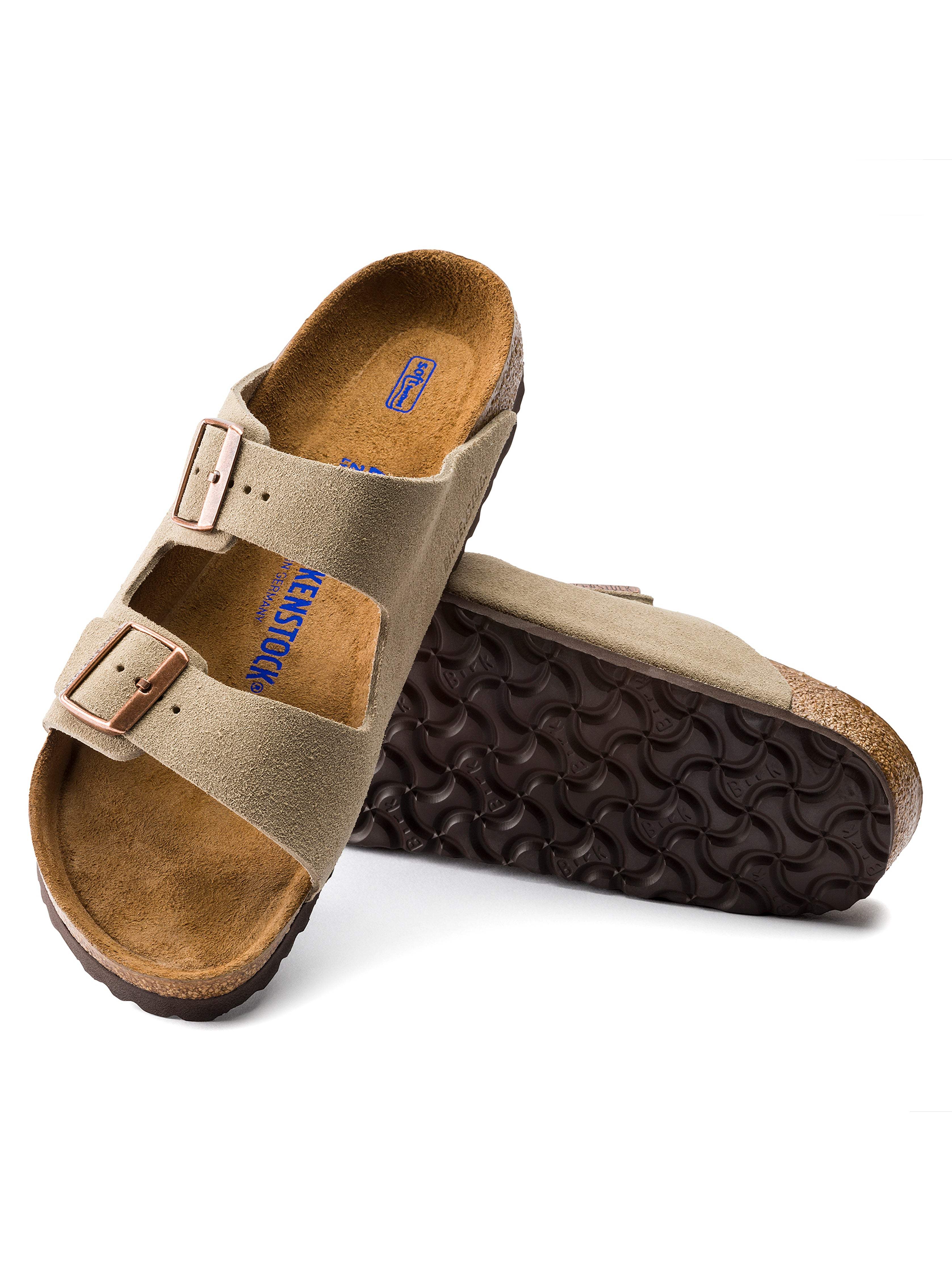 Men's Birkenstock Arizona Soft Footbed - Taupe