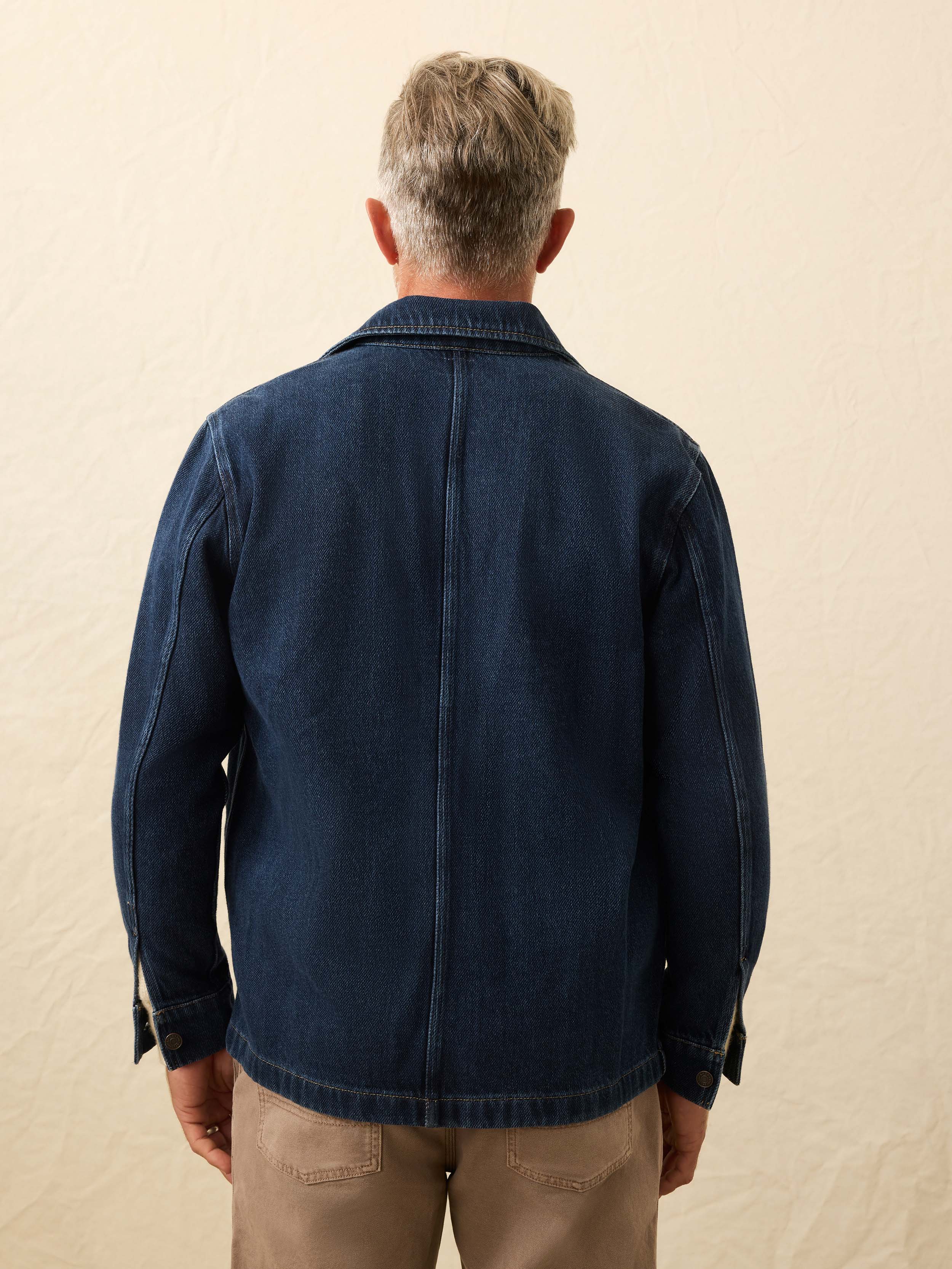 High Ridge Twill Studio Jacket - Unisex - Tidewater Wash