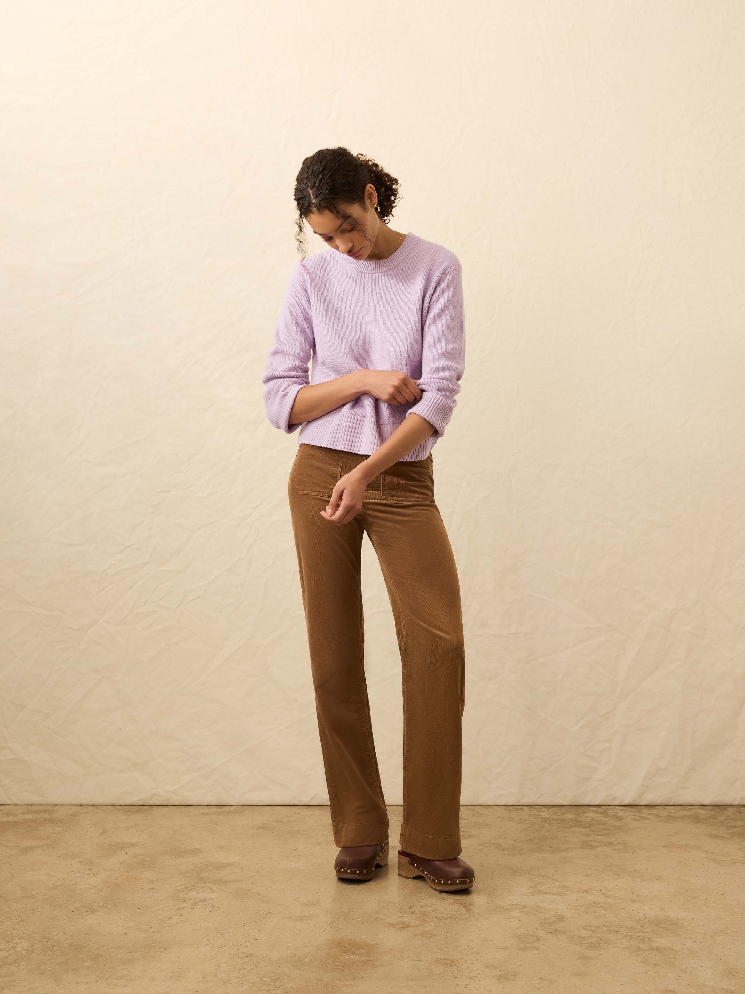 Jackson Crewneck Sweater - Ice Lilac Heather