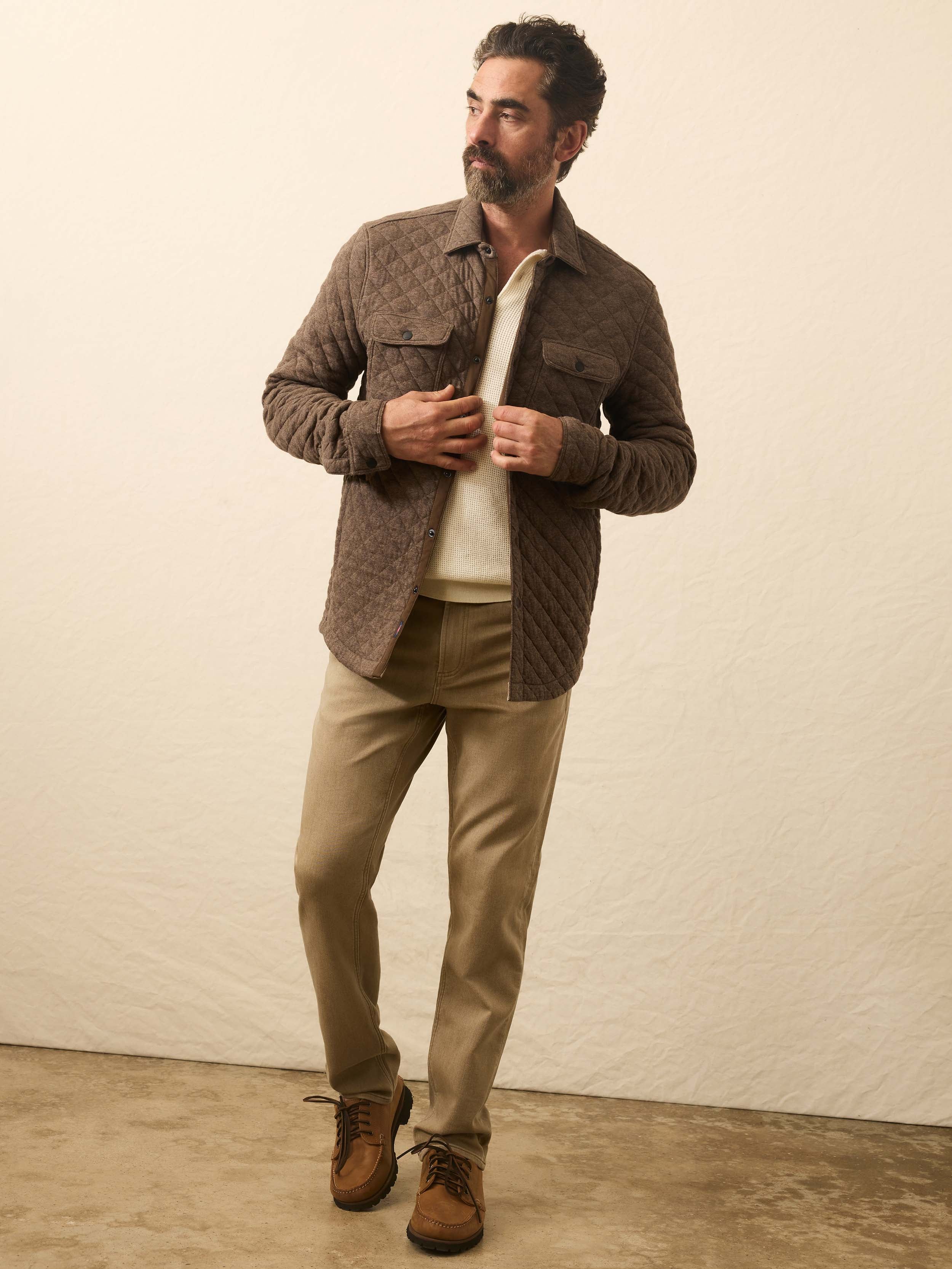 Epic Quilted Fleece CPO - Mountain Branch Heather