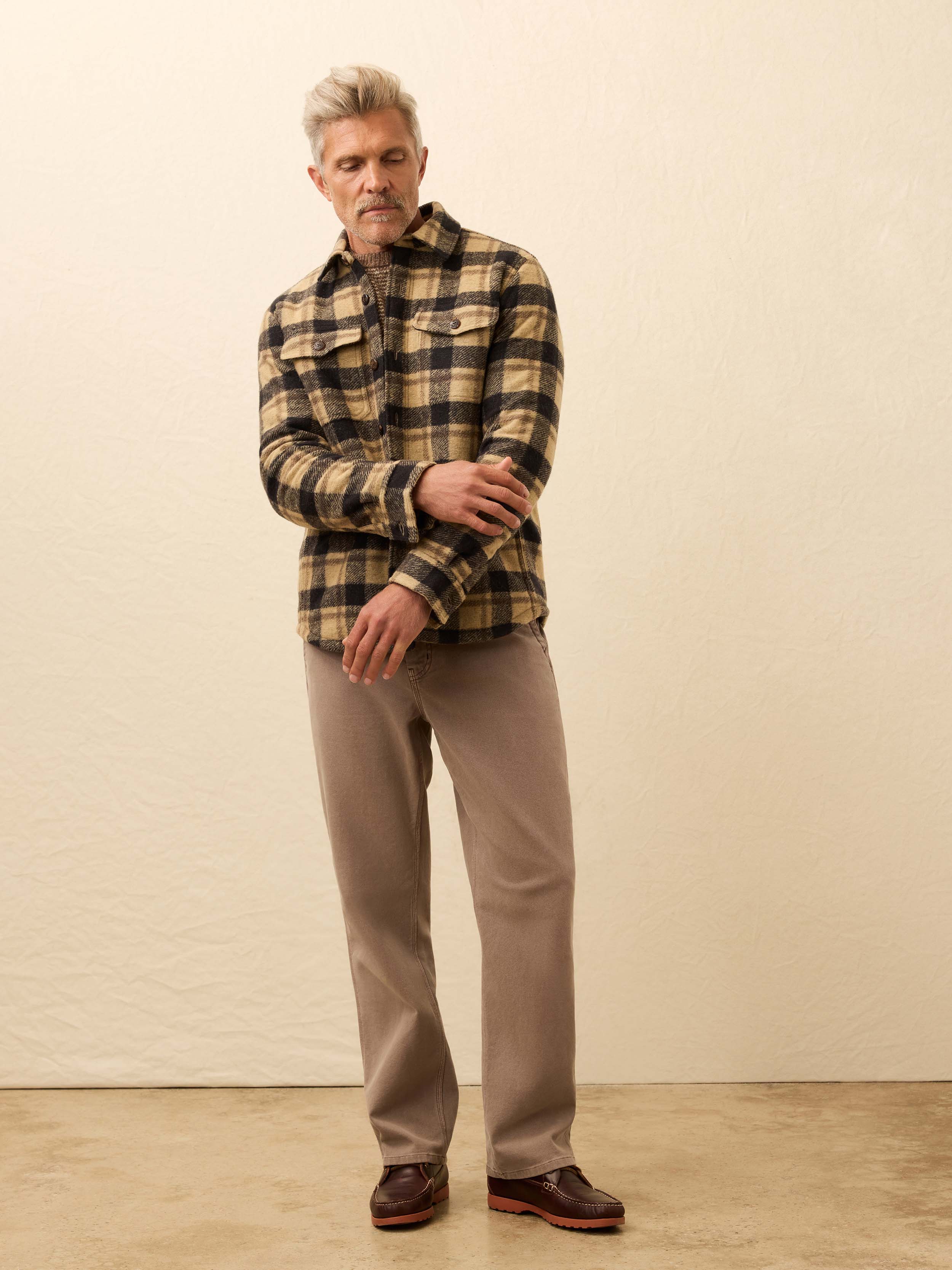 Range Fleece Lined CPO - Shadow Earth Plaid