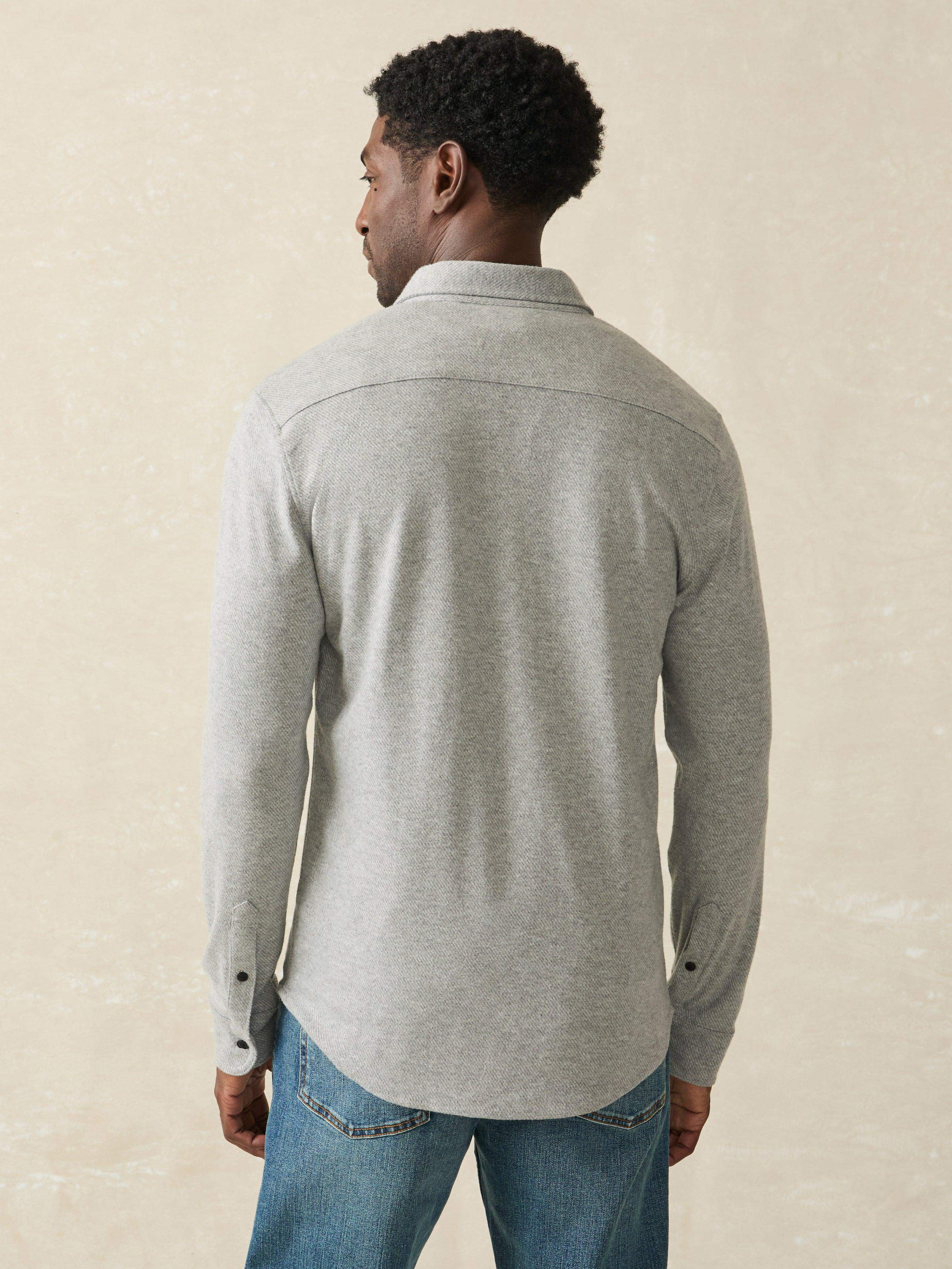 Legend™ Sweater Shirt (Single Pocket) - Fossil Grey Twill