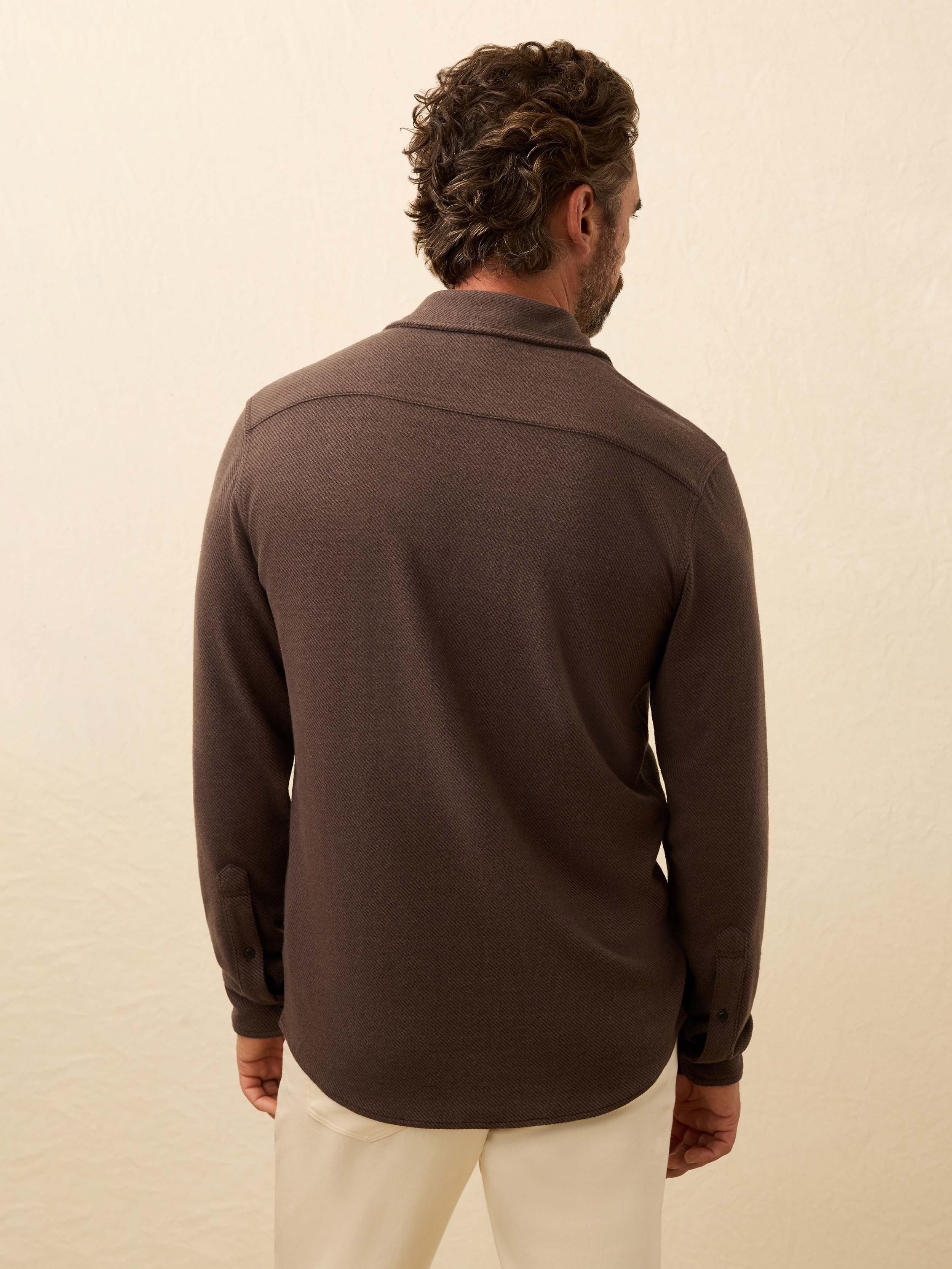 Legend Sweater Shirt - Valley Brown Twill