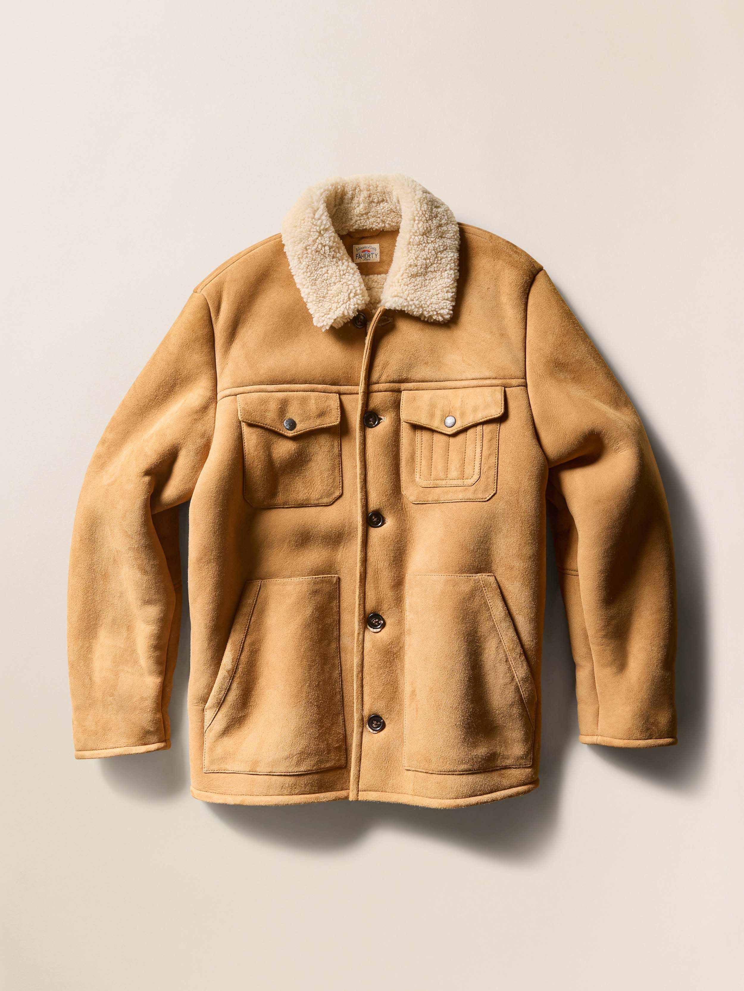 Shearling Coat - Eagle River Brown