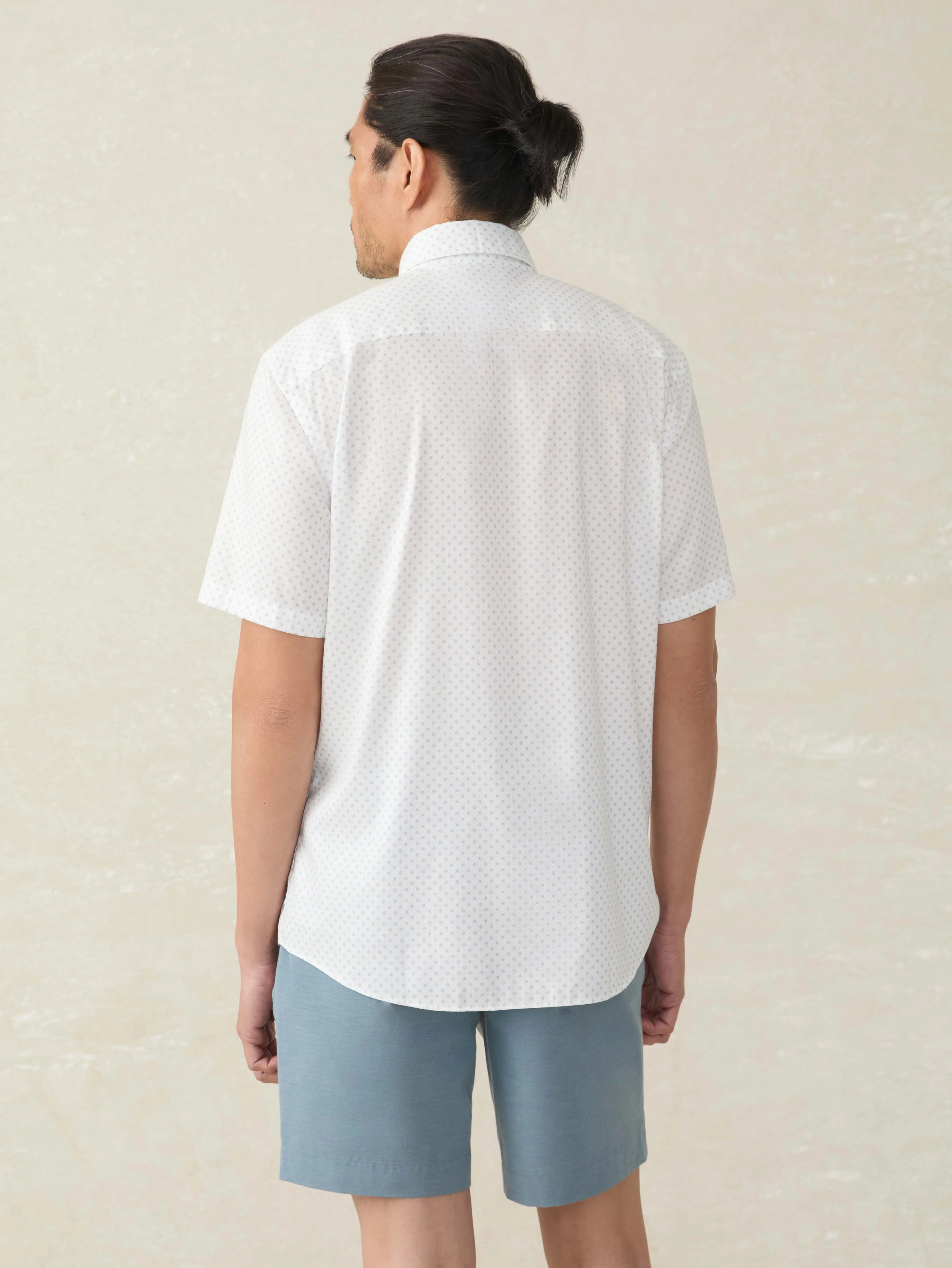 Short-Sleeve Movement™ Monterey Shirt - Mist Sunburst