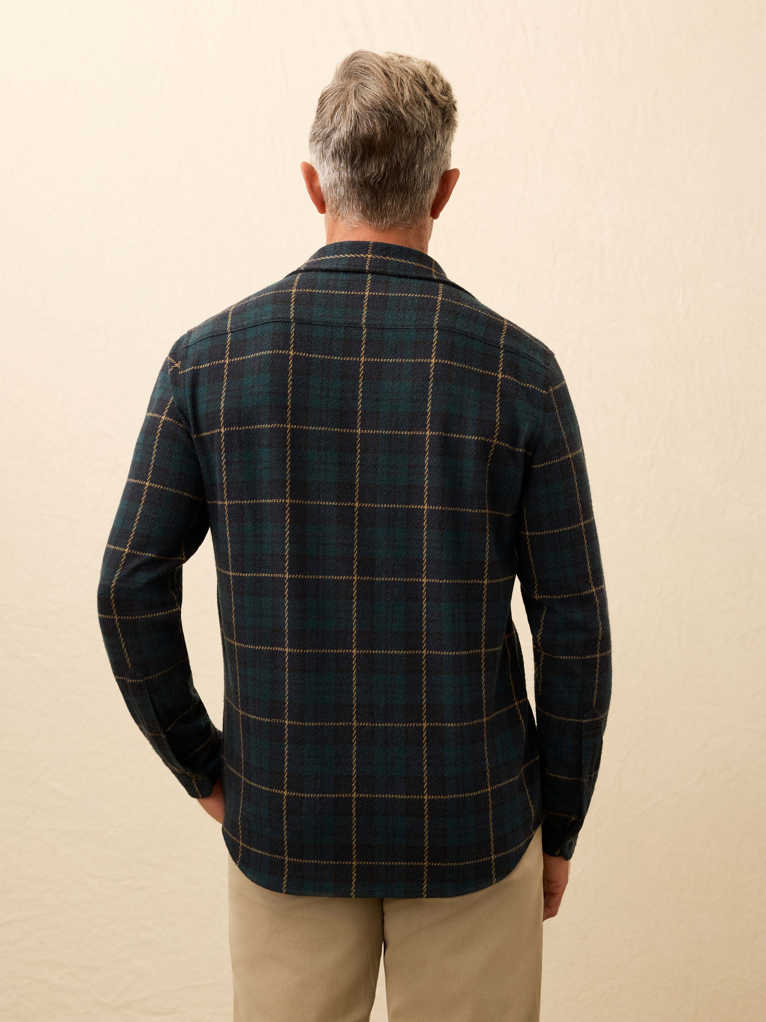 Legend Sweater Shirt - Lodge Blackwatch Plaid
