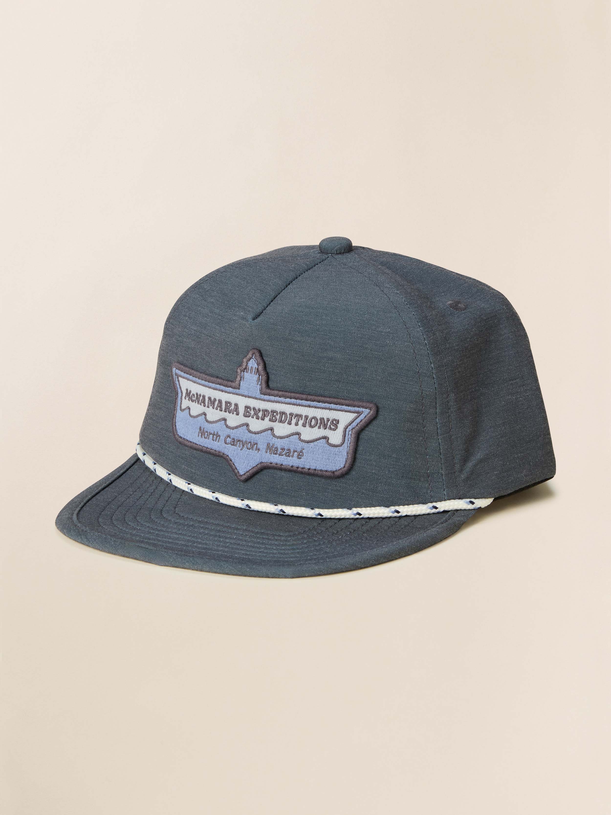 Nazare Corded All Day Hat - Mountain Black