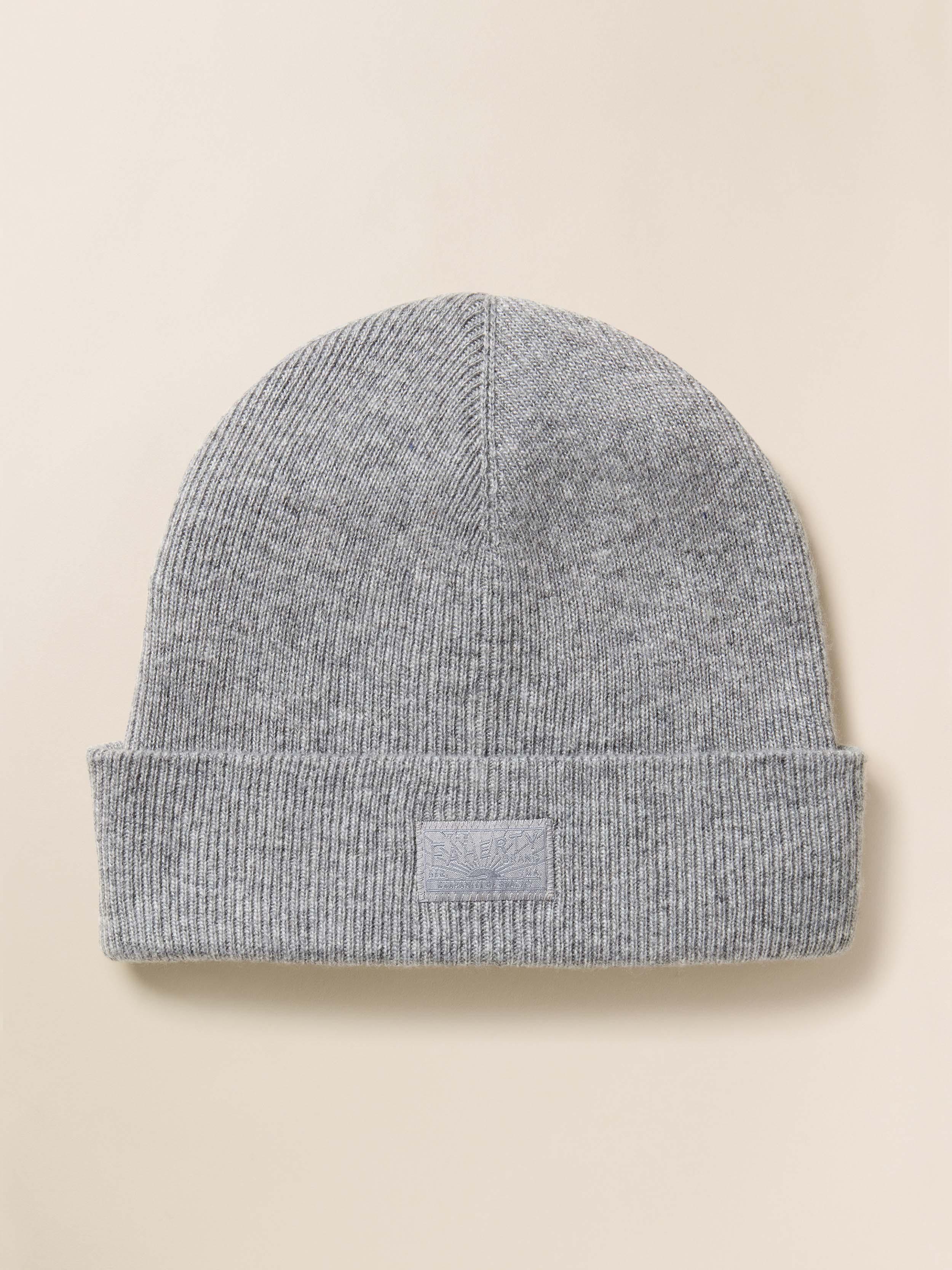 Faherty Essential Beanie - Charcoal Heather