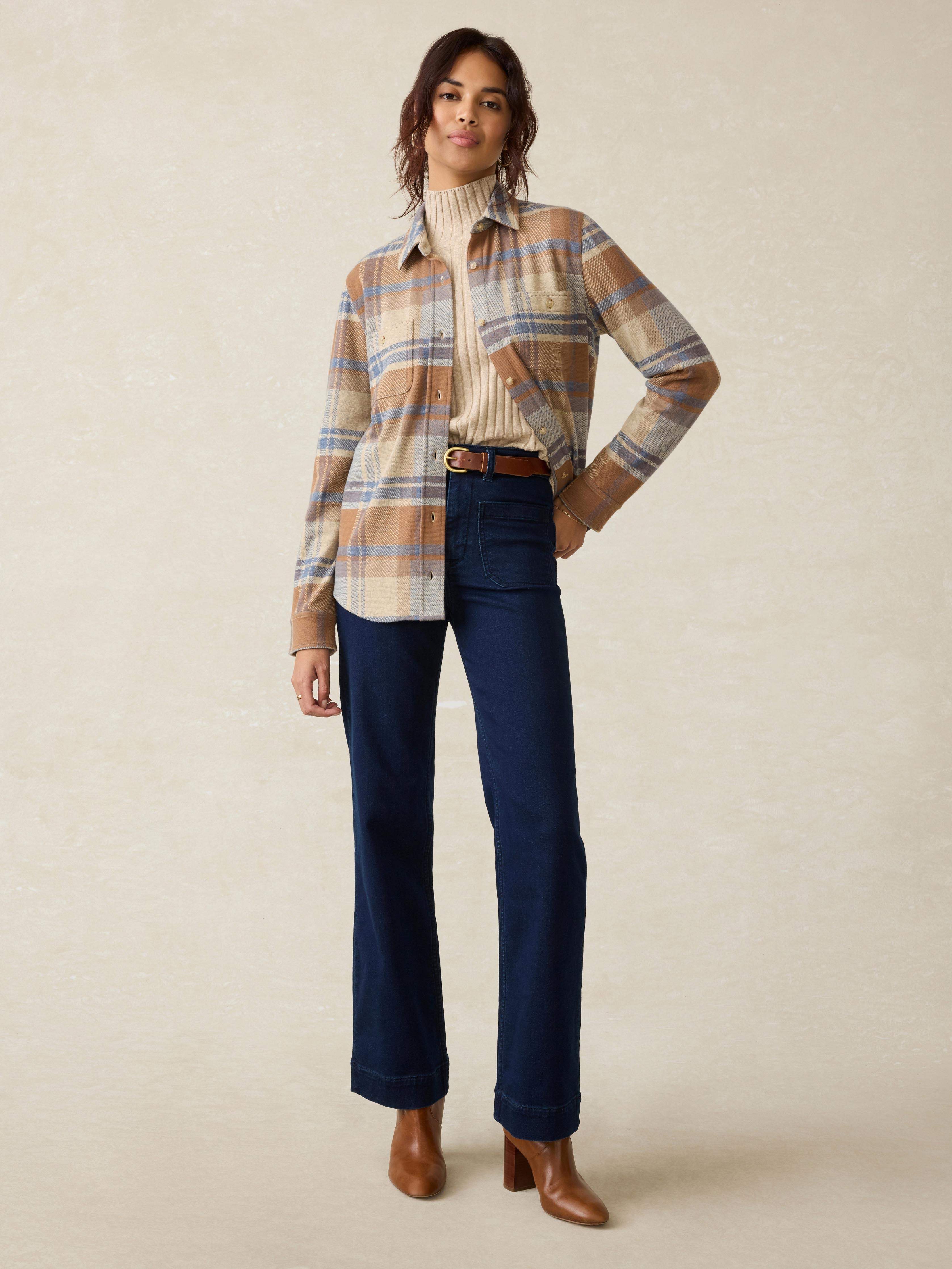 Legend™ Sweater Shirt - Rockland Plaid