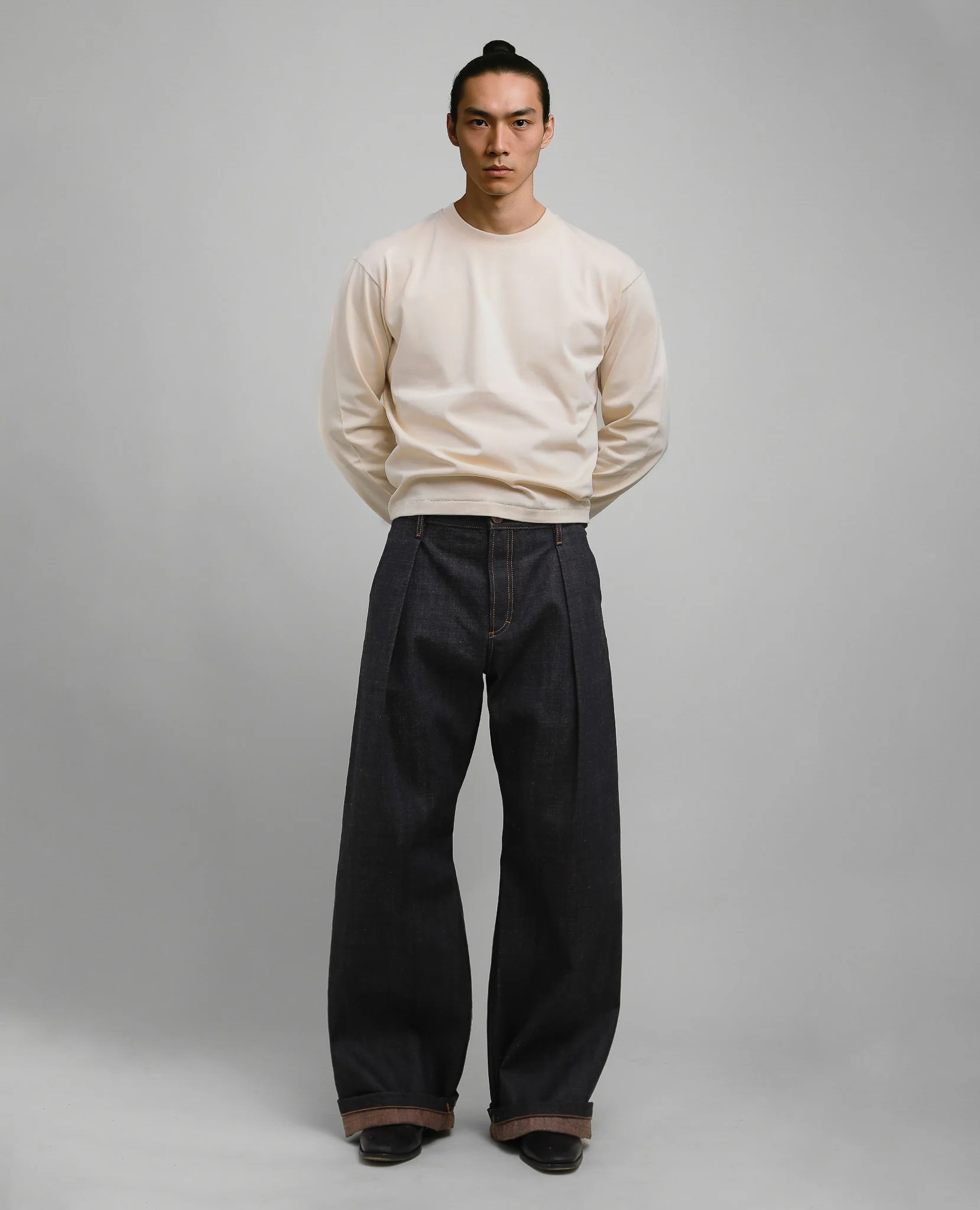 THE DENIM PANTS - KAKISHIBU