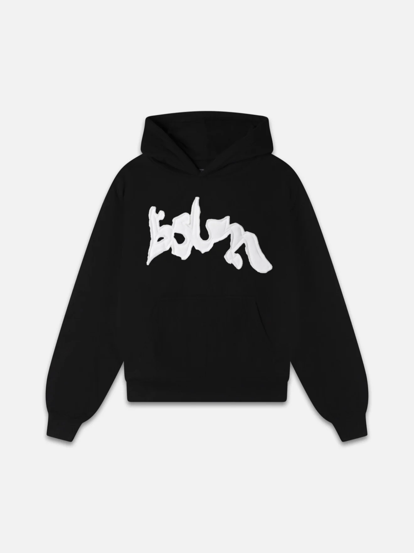 PATCHED HOODIE BLACK