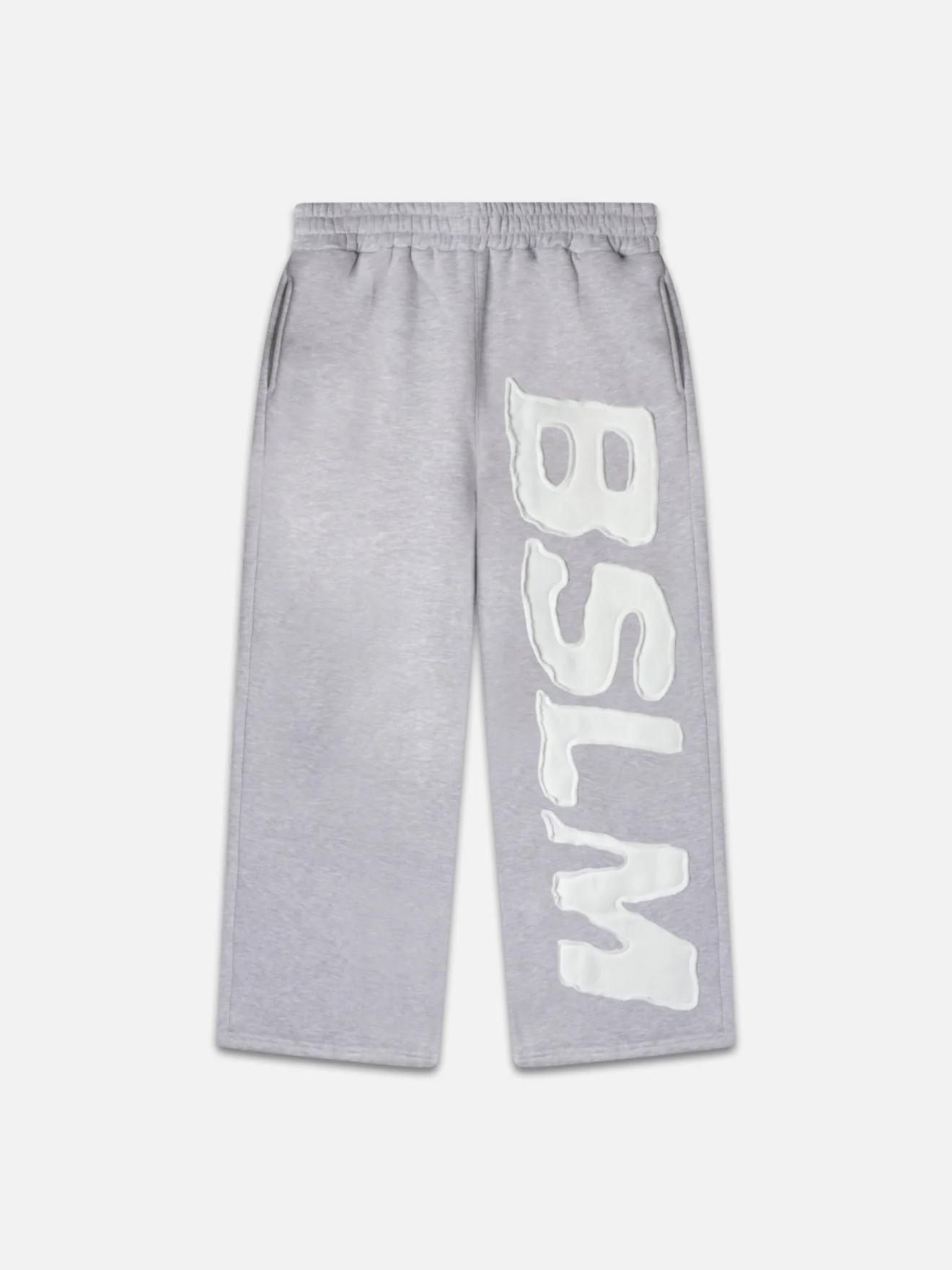 PATCHED SWEATPANTS GRAY