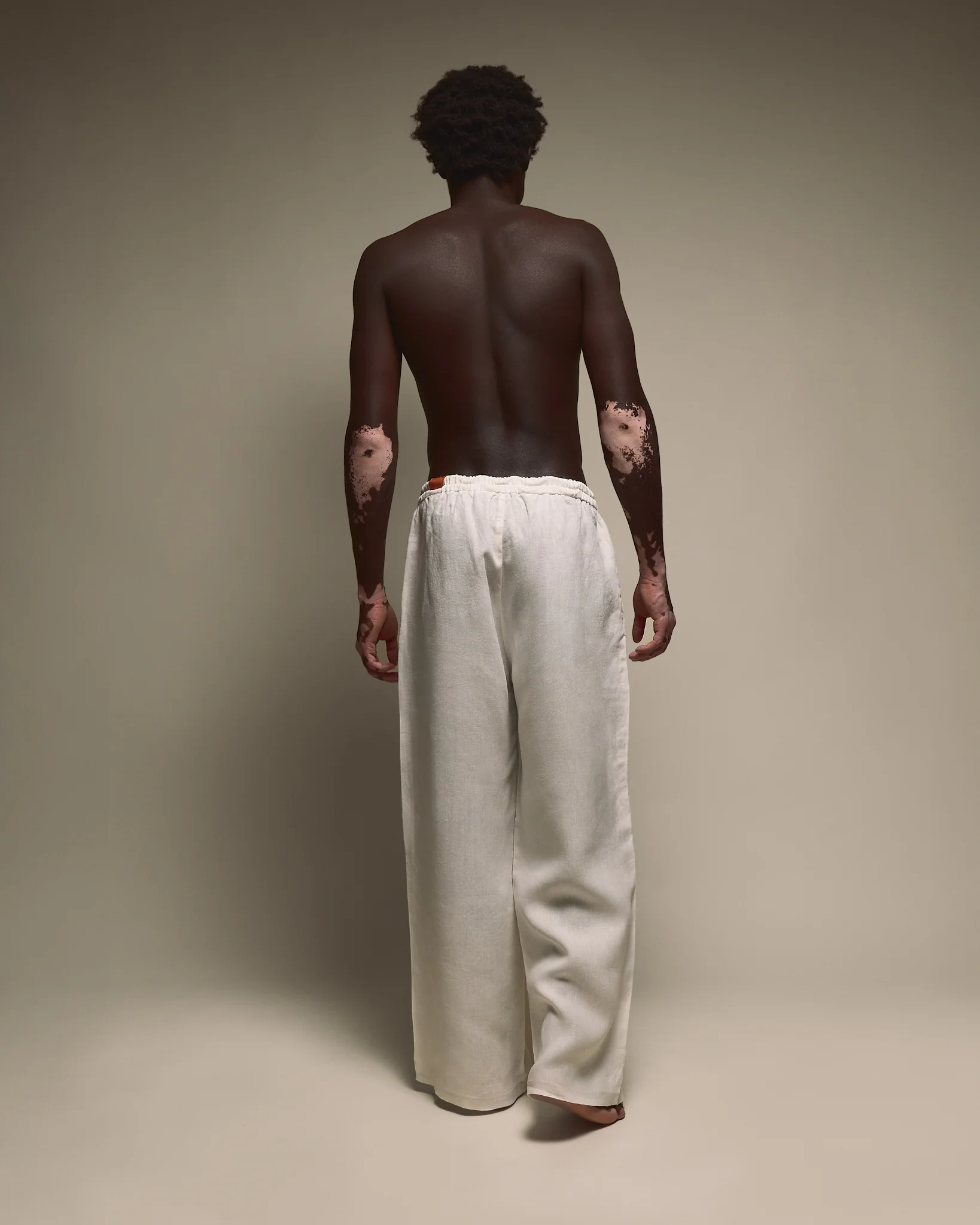 THE LINEN PANTS - PUNTO BIANCO