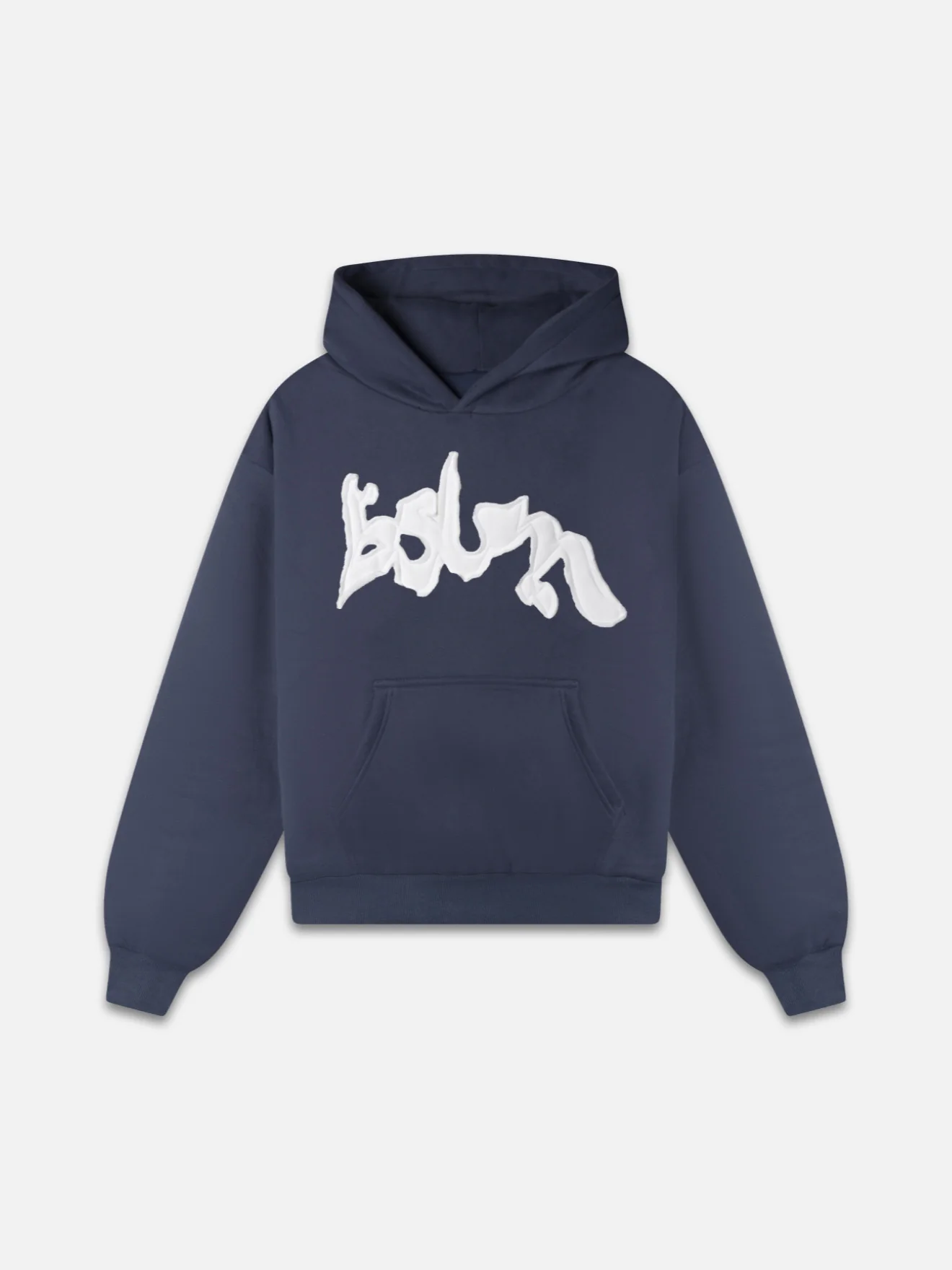 PATCHED HOODIE NAVY