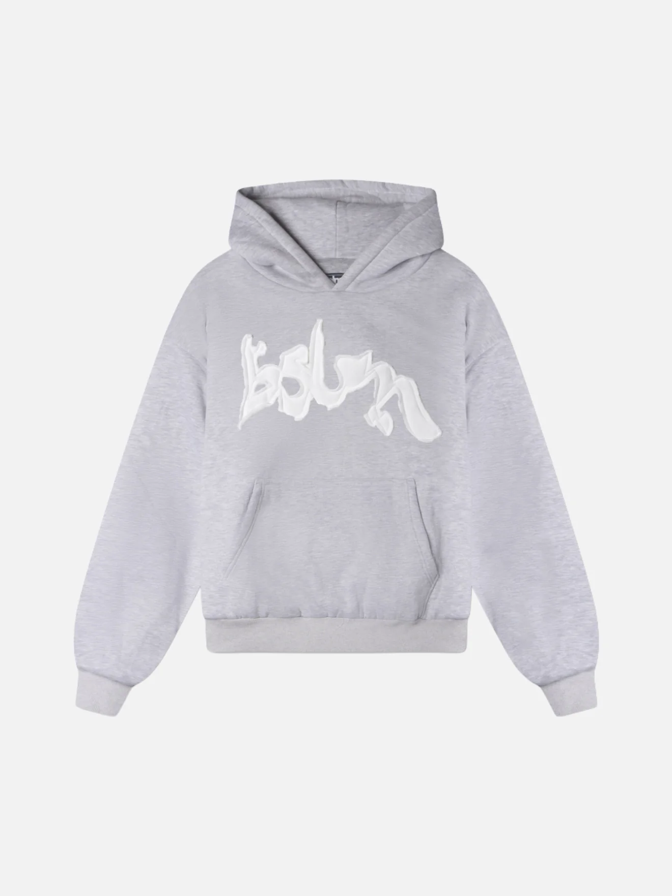 PATCHED HOODIE GRAY