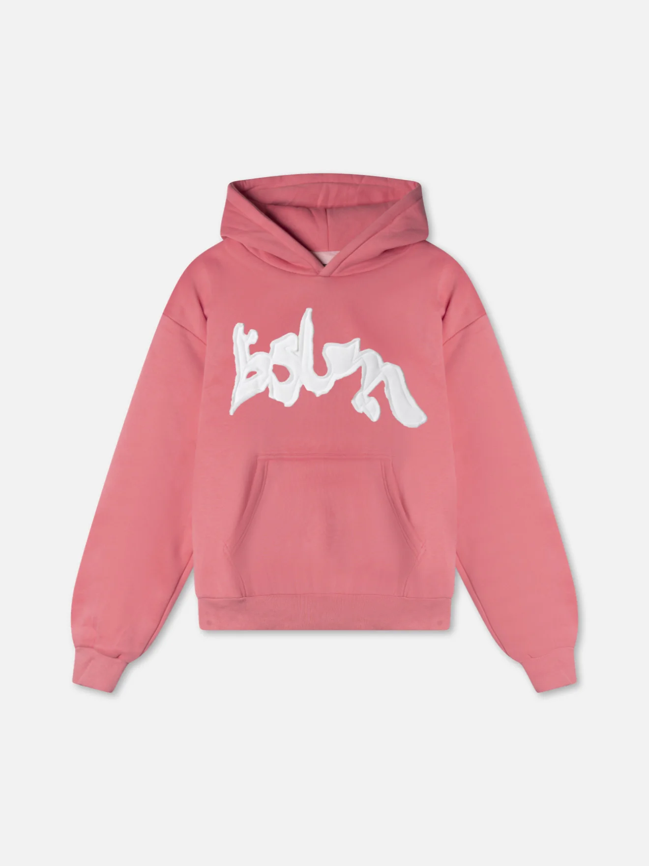 PATCHED HOODIE PINK