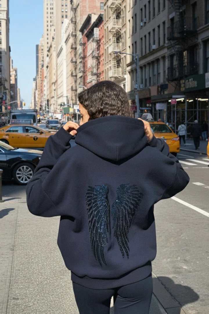 Wings Sequence Hoodie