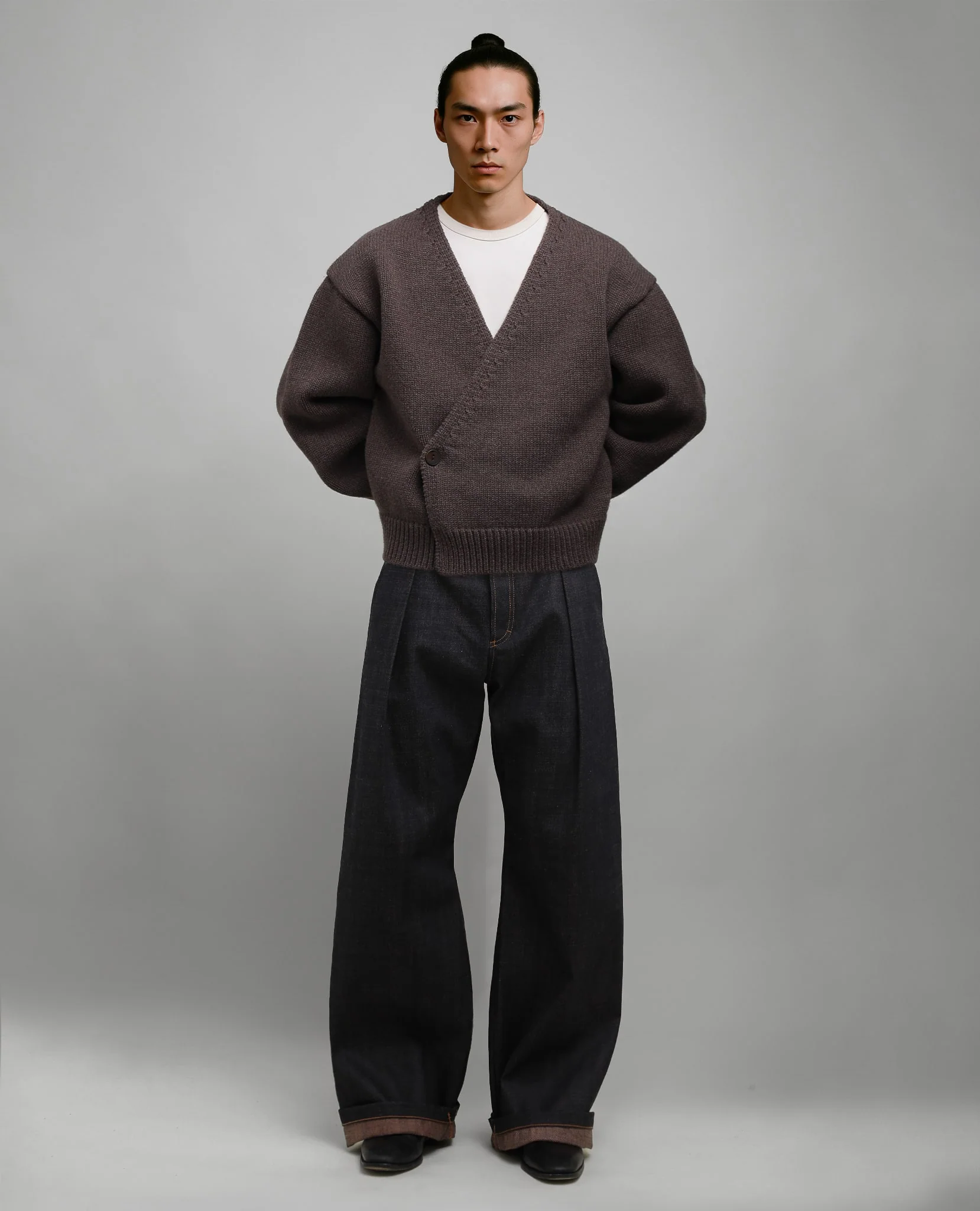 THE CARDIGAN JACKET - MOCHA