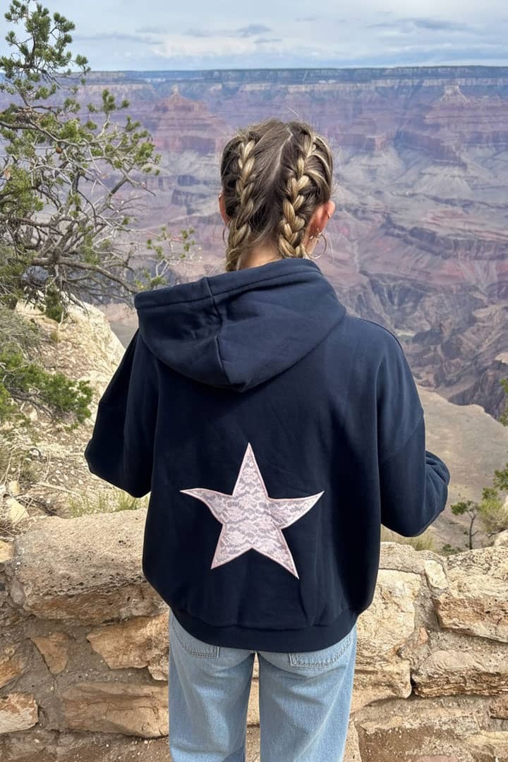 Star hoodie