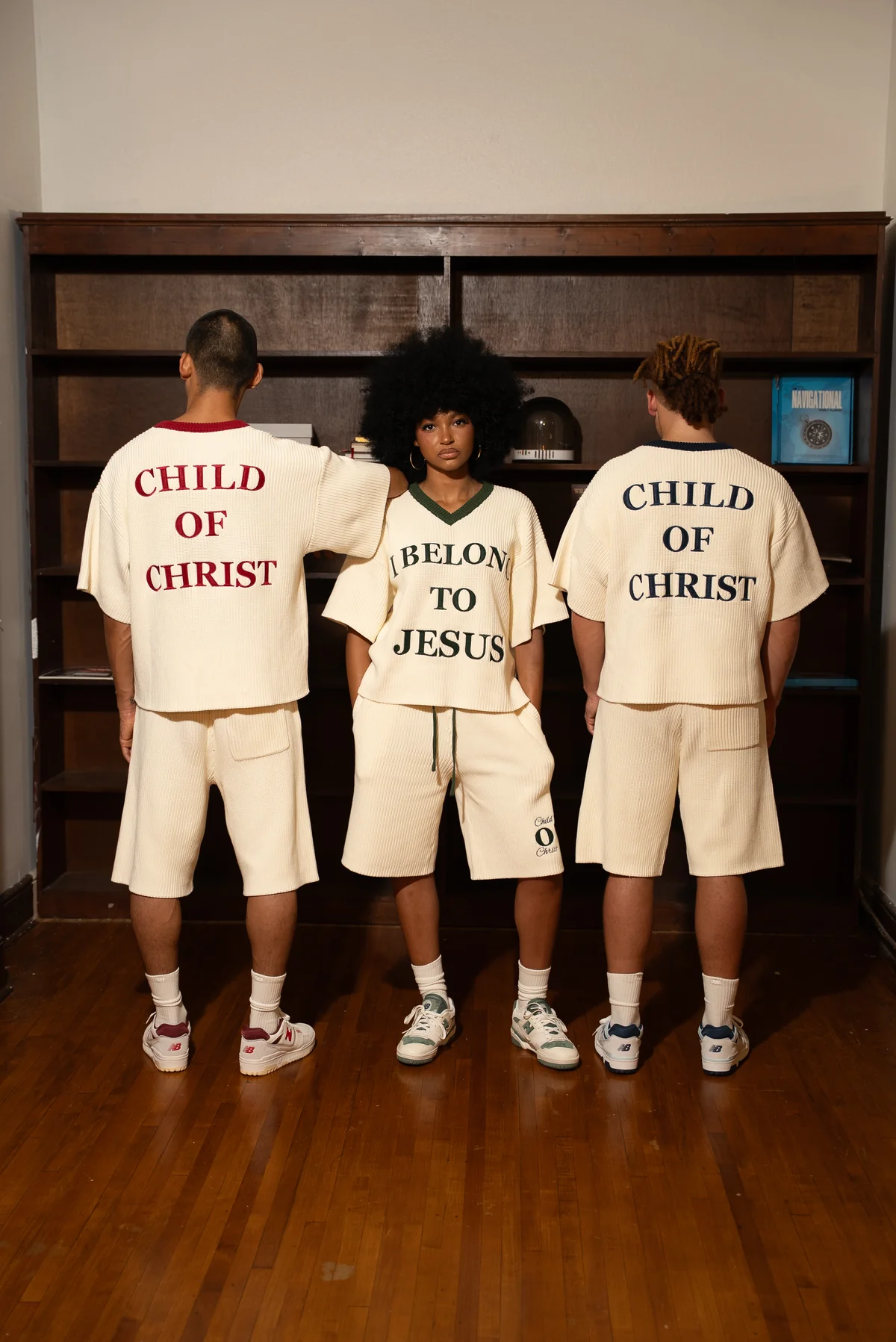 'I BELONG TO JESUS' KNITTED SUIT