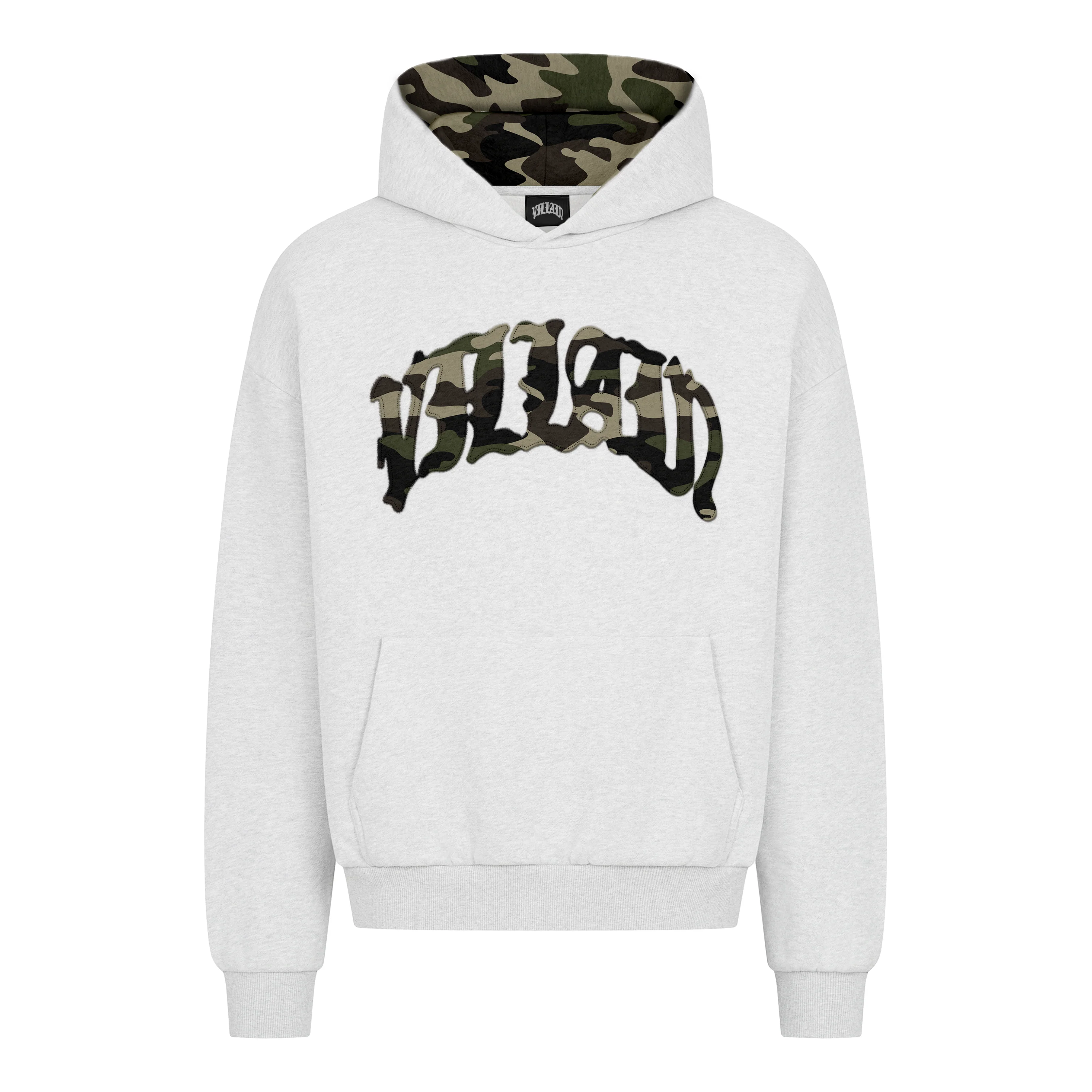 CAMO HOODIE GRAY