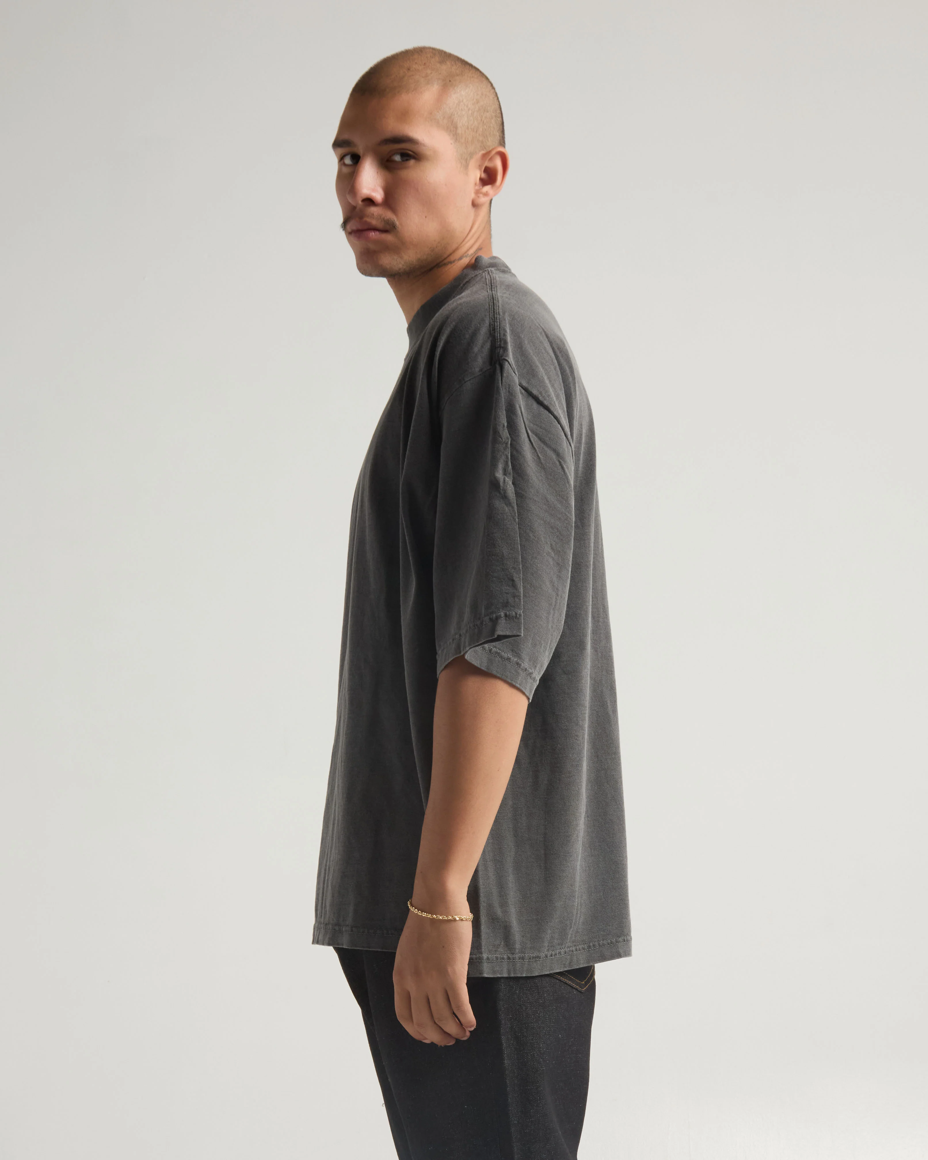 7.5oz Max Heavyweight Garment Dye Drop Shoulder