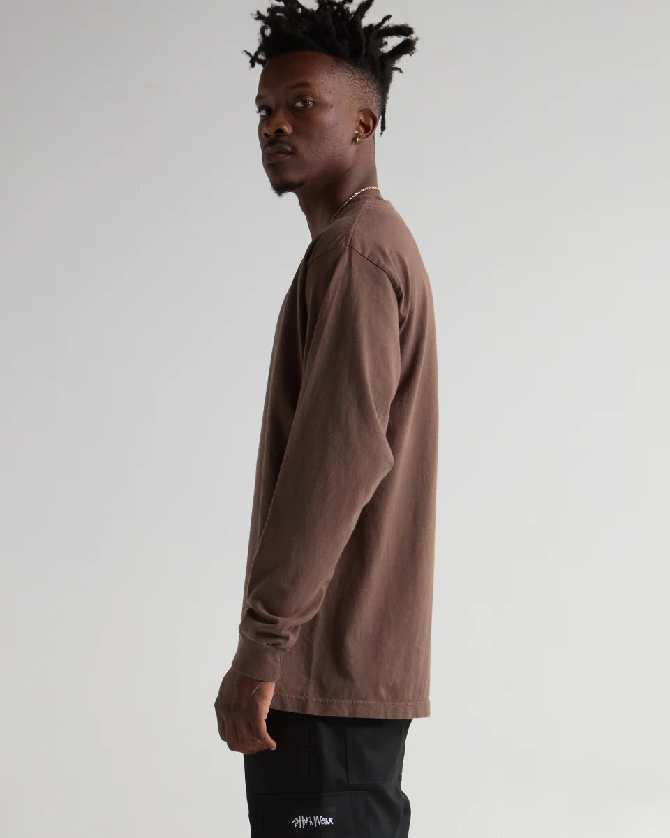 7.5oz Max Heavyweight Garment Dye Long Sleeve