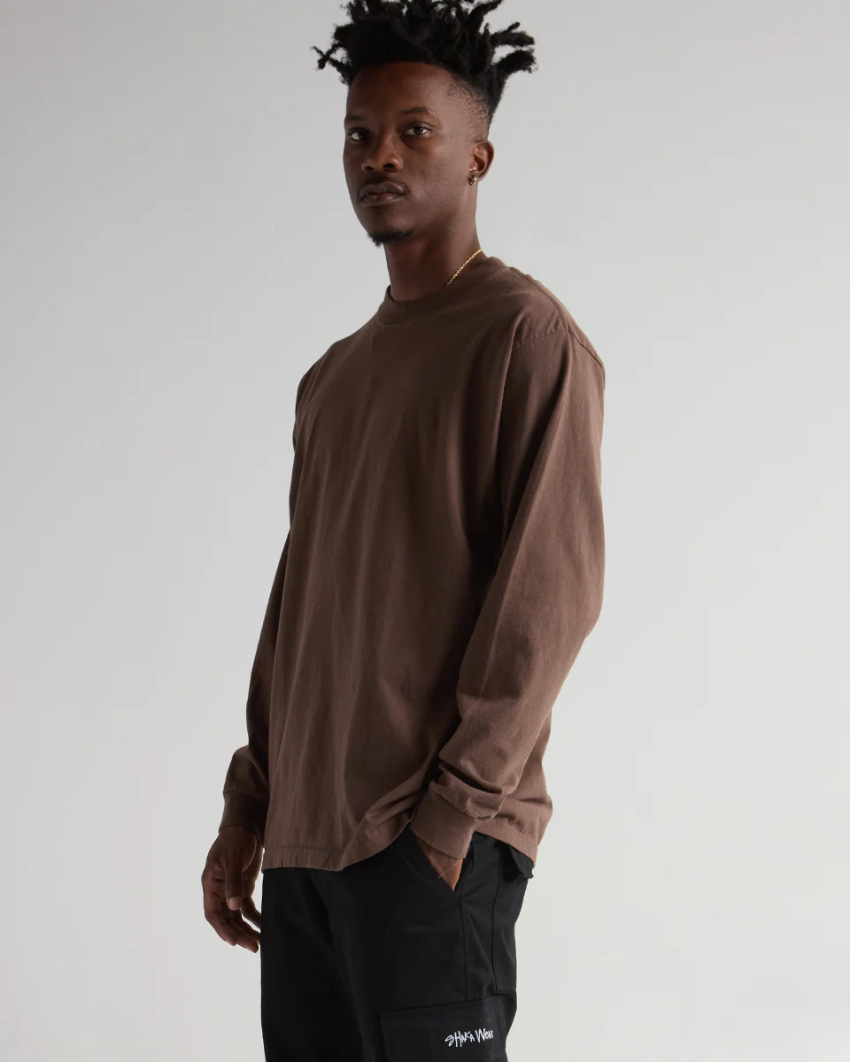 7.5oz Max Heavyweight Garment Dye Long Sleeve