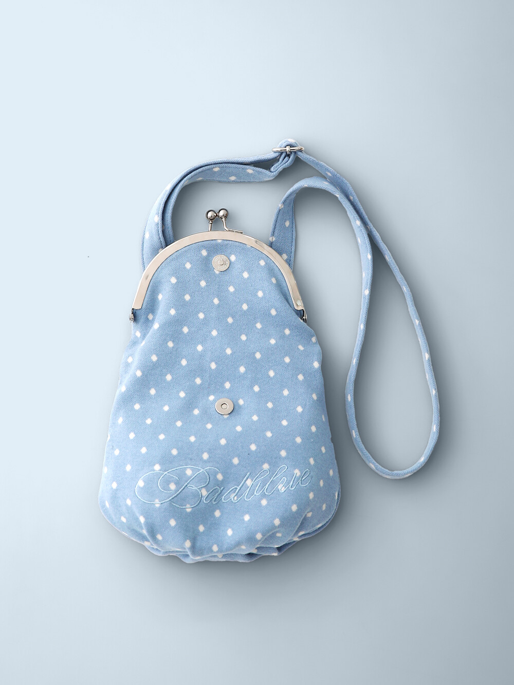 Dot Cozy Bao Bag Skyblue