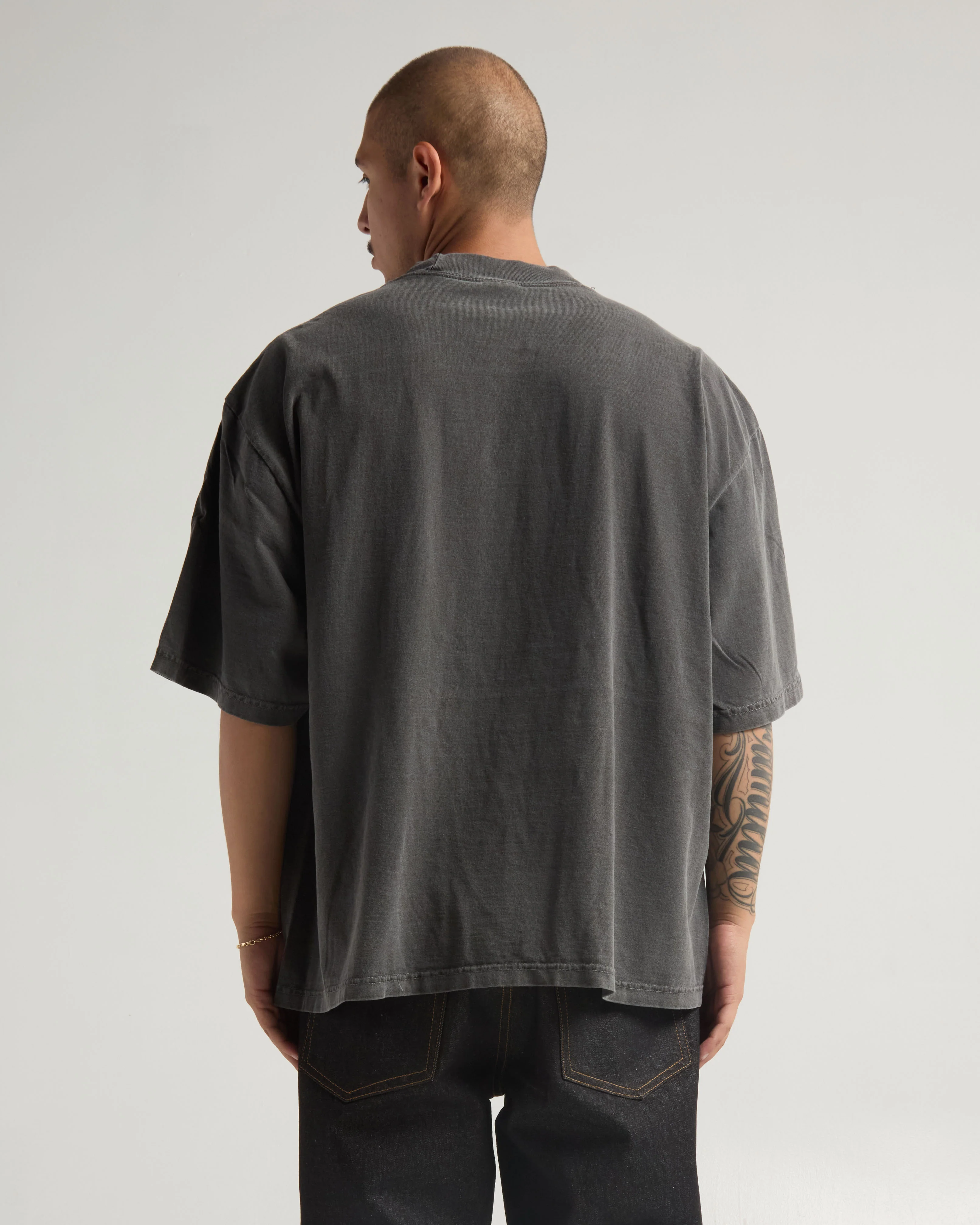 7.5oz Max Heavyweight Garment Dye Drop Shoulder