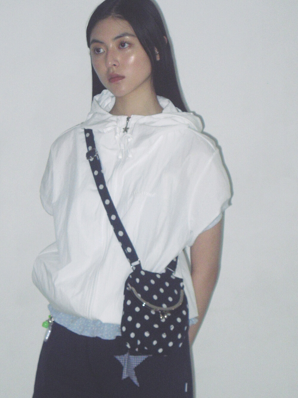 Dot Cozy Bao Bag Navy