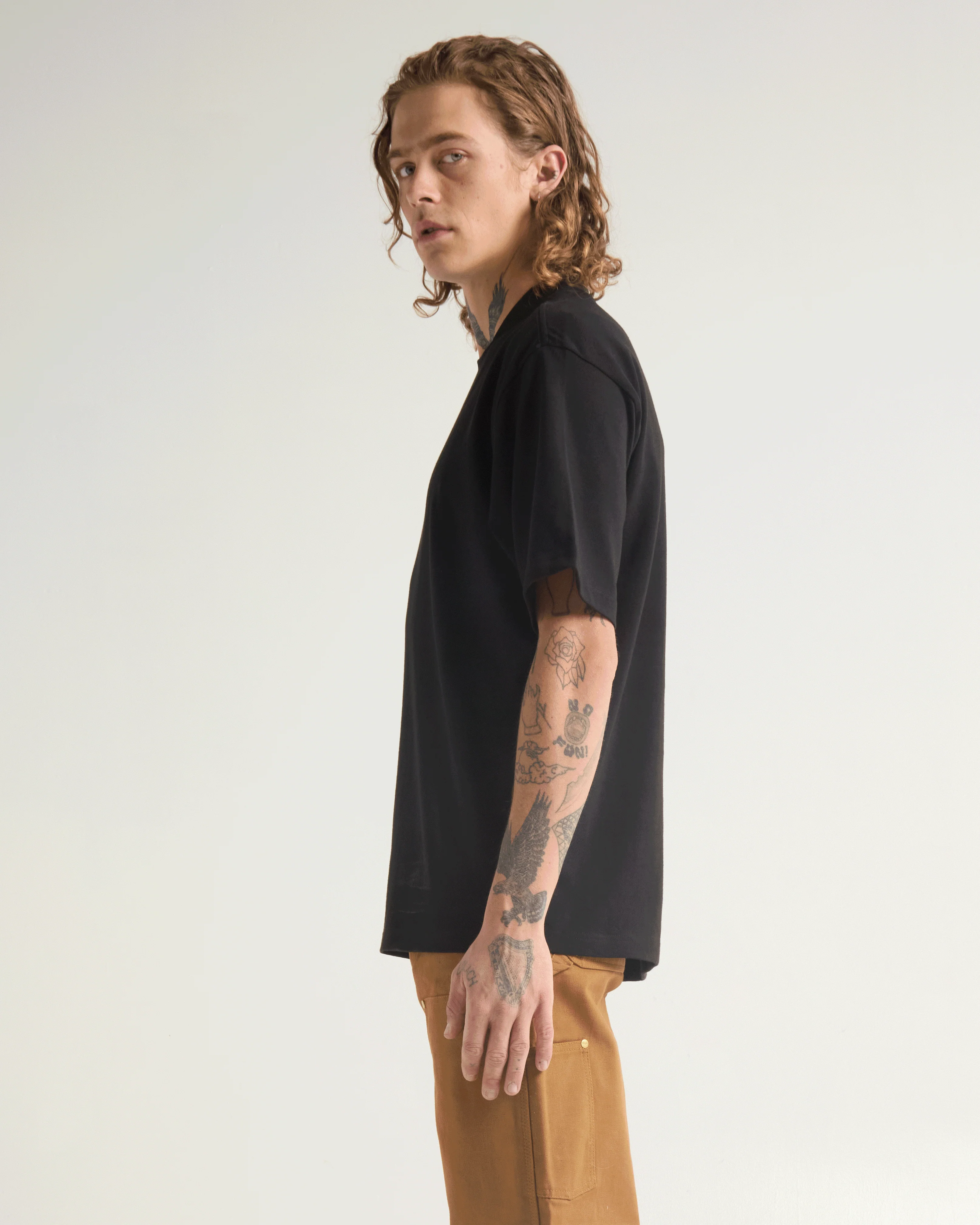 9.0oz Garment Dye Designer T-Shirt