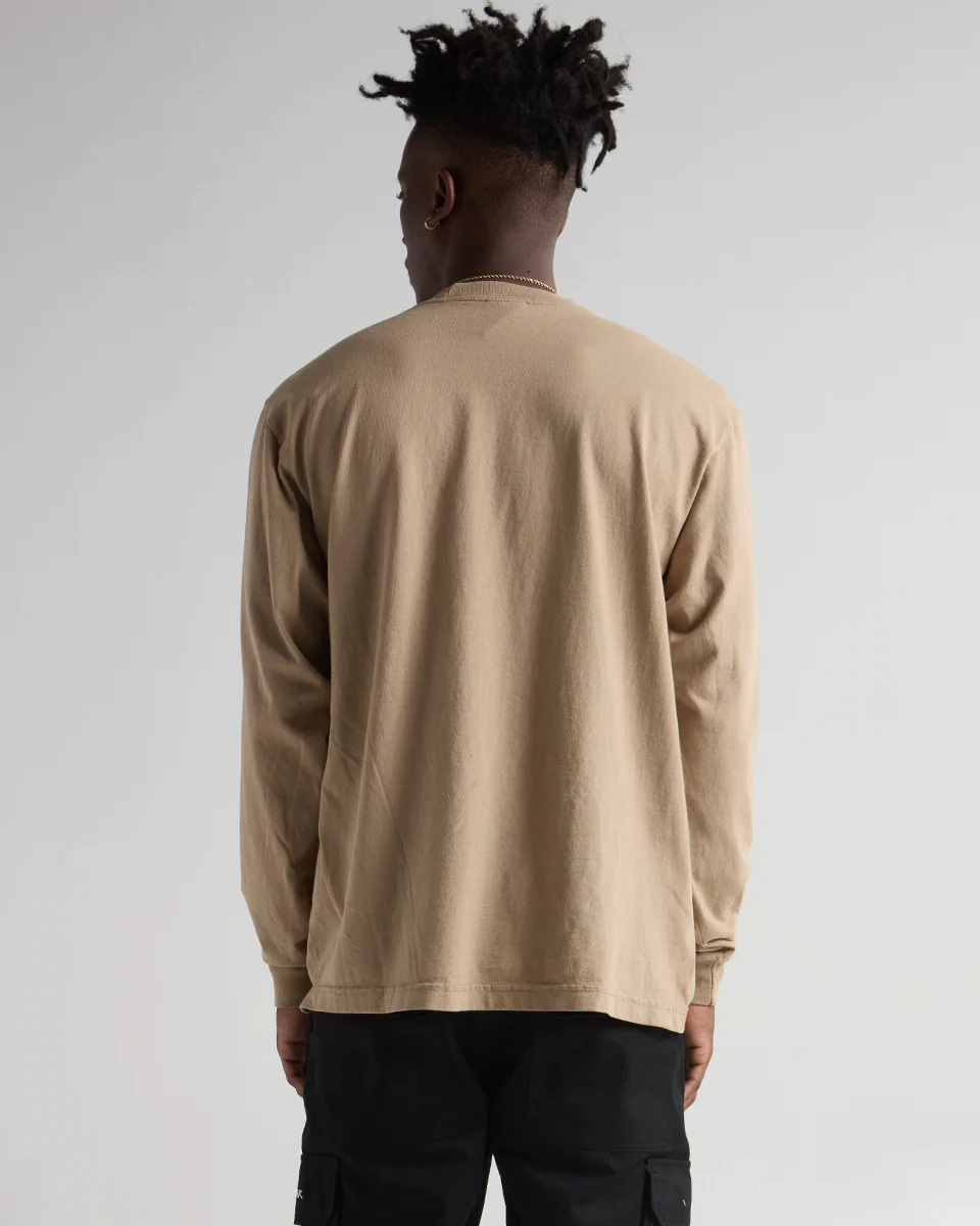 7.5oz Max Heavyweight Garment Dye Long Sleeve