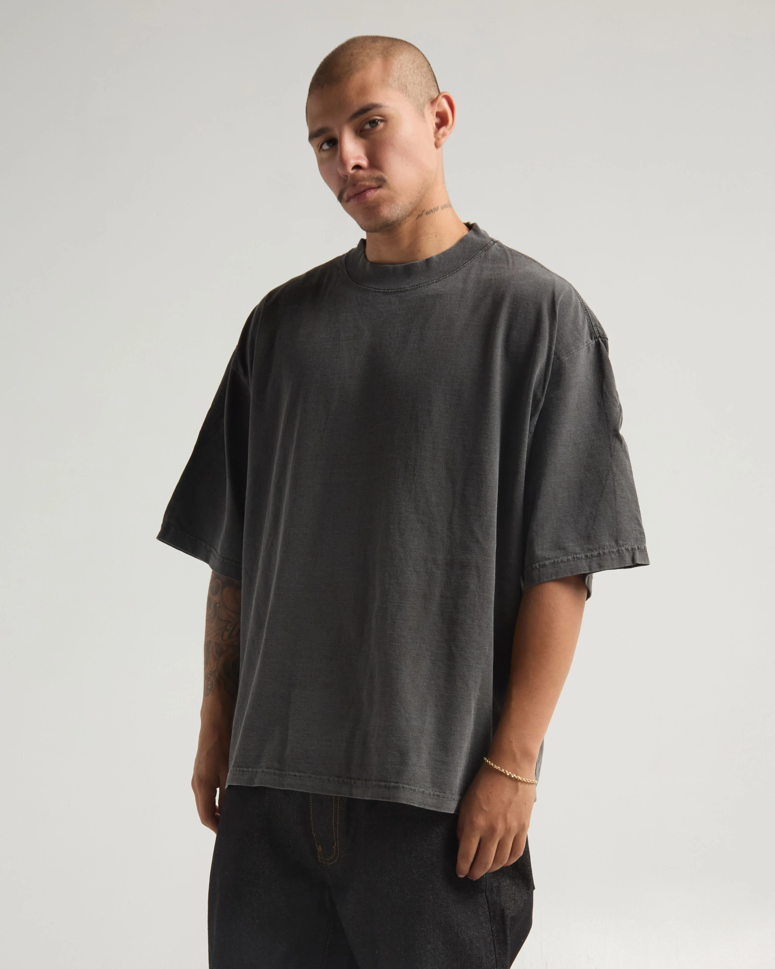 7.5oz Max Heavyweight Garment Dye Drop Shoulder