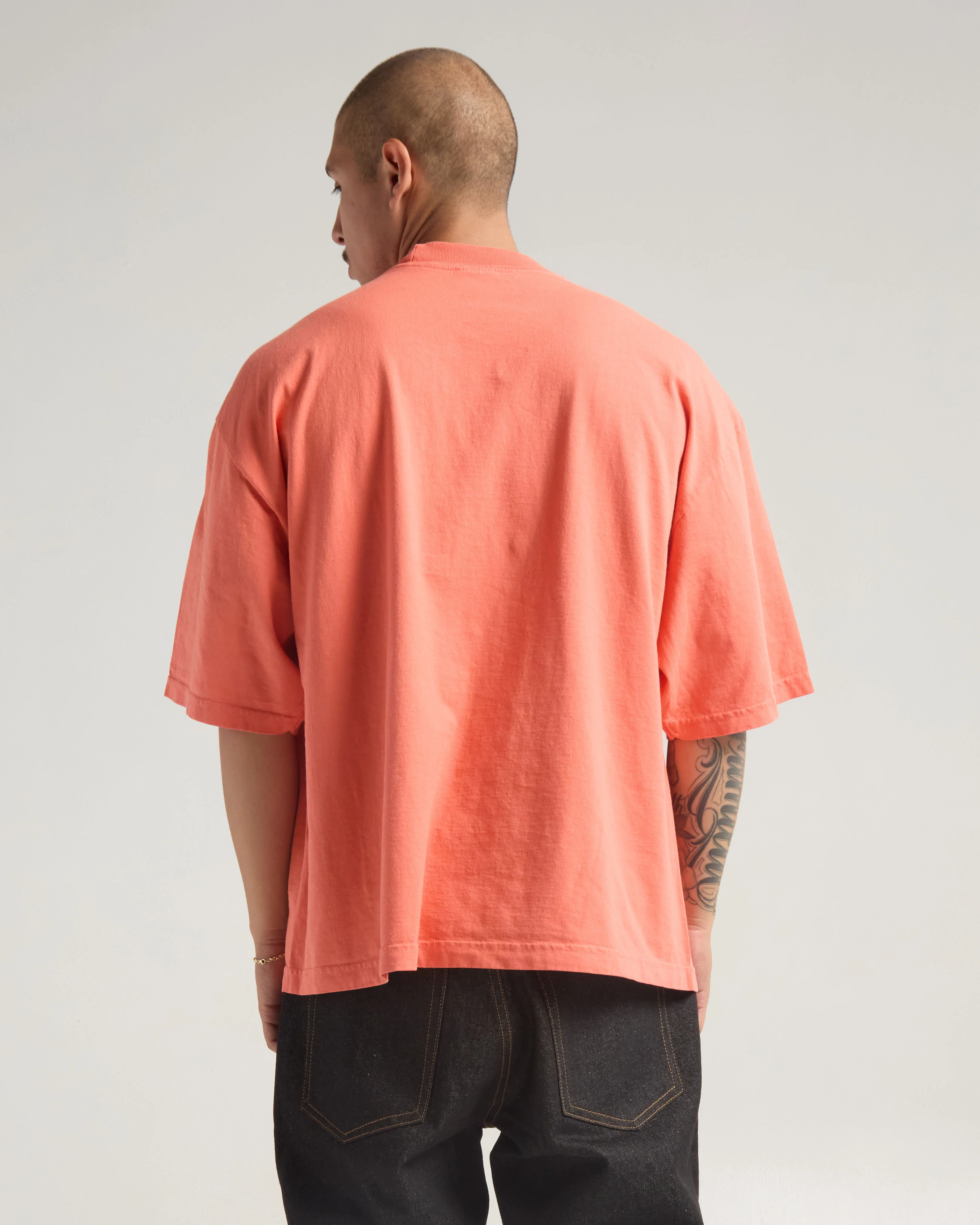 7.5oz Max Heavyweight Garment Dye Drop Shoulder